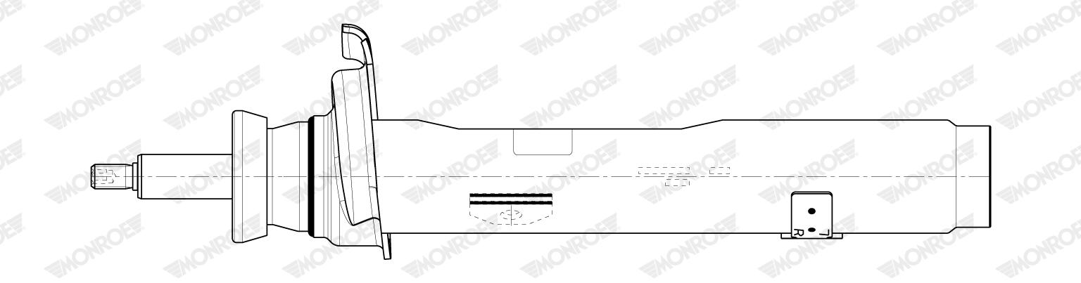 MONROE Støddæmper g8641 for BMW MINI