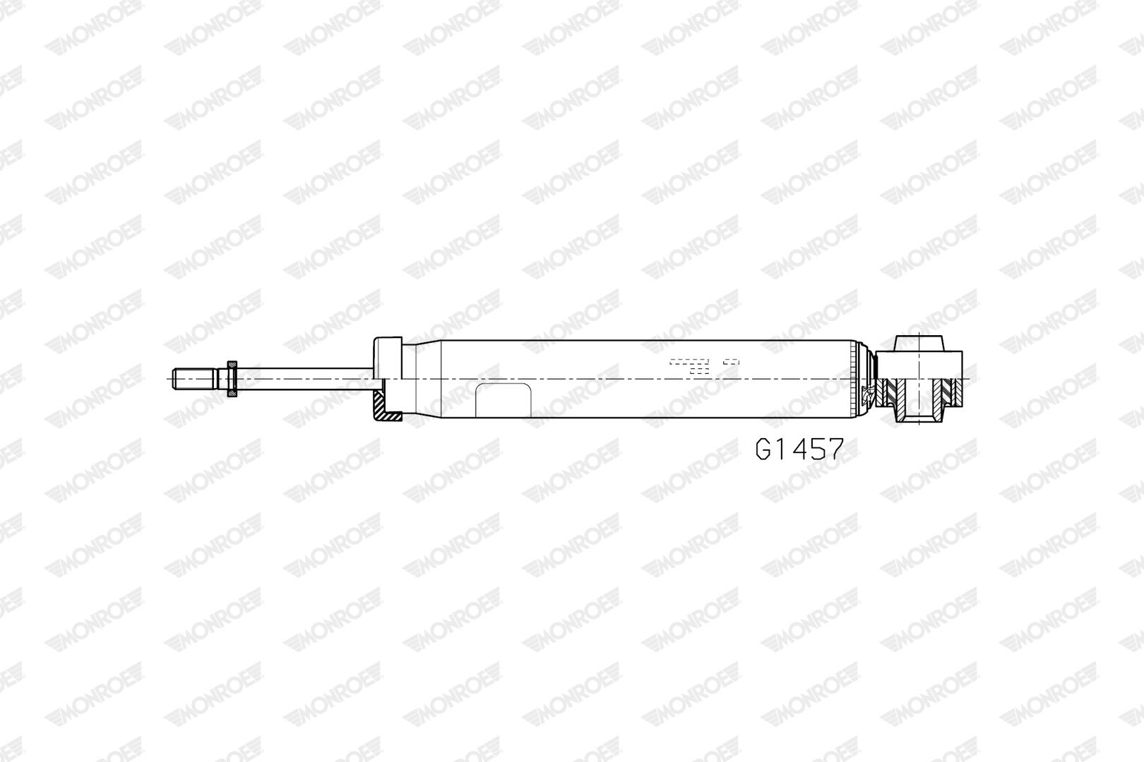 MONROE Støddæmper g1457 for SUZUKI TOYOTA