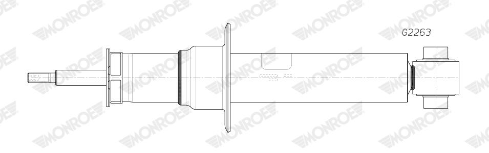MONROE Støddæmper G2263 for BMW
