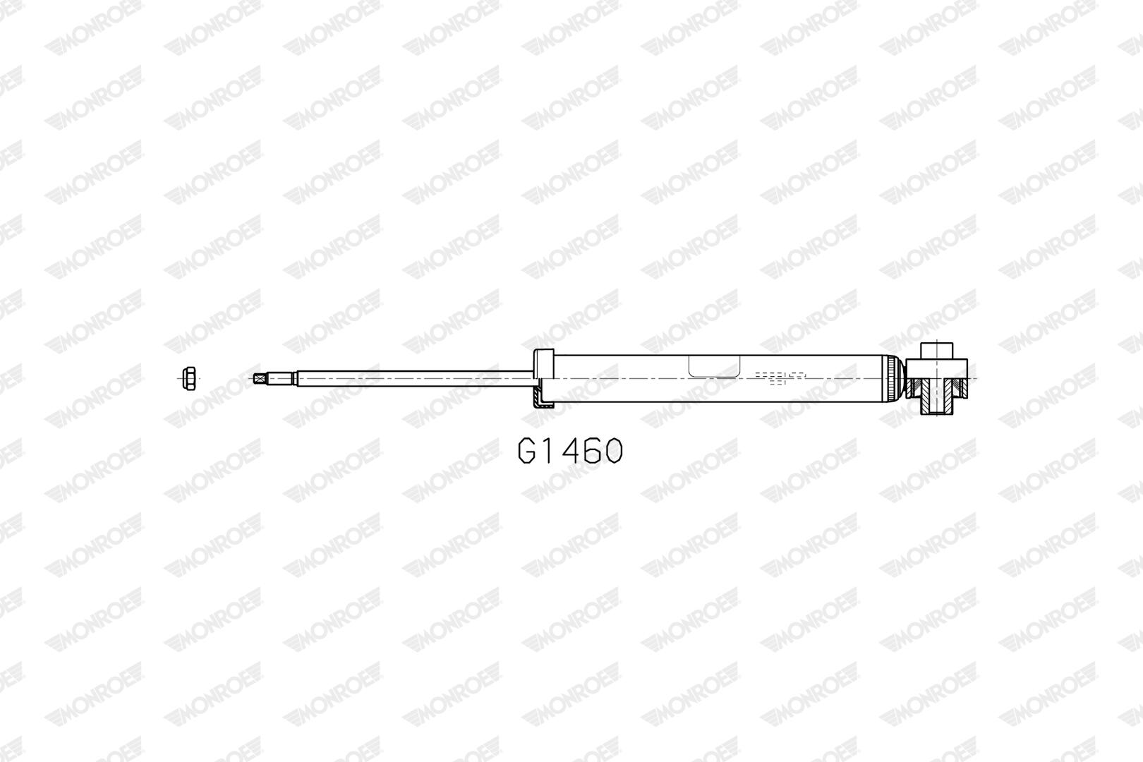MONROE Støddæmper g1460 for CUPRA VW