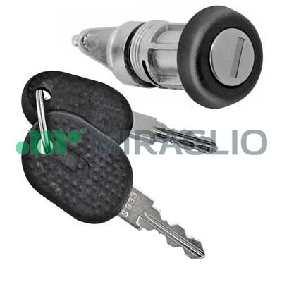 MIRAGLIO Låsecylinderhus 80/384 højre for FIAT CITROËN (DF-PSA)