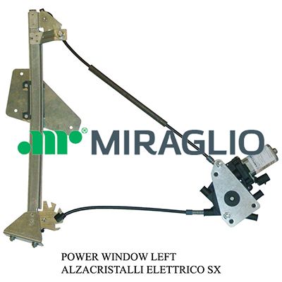 MIRAGLIO Vinduesløfter 307177 venstre for MAZDA