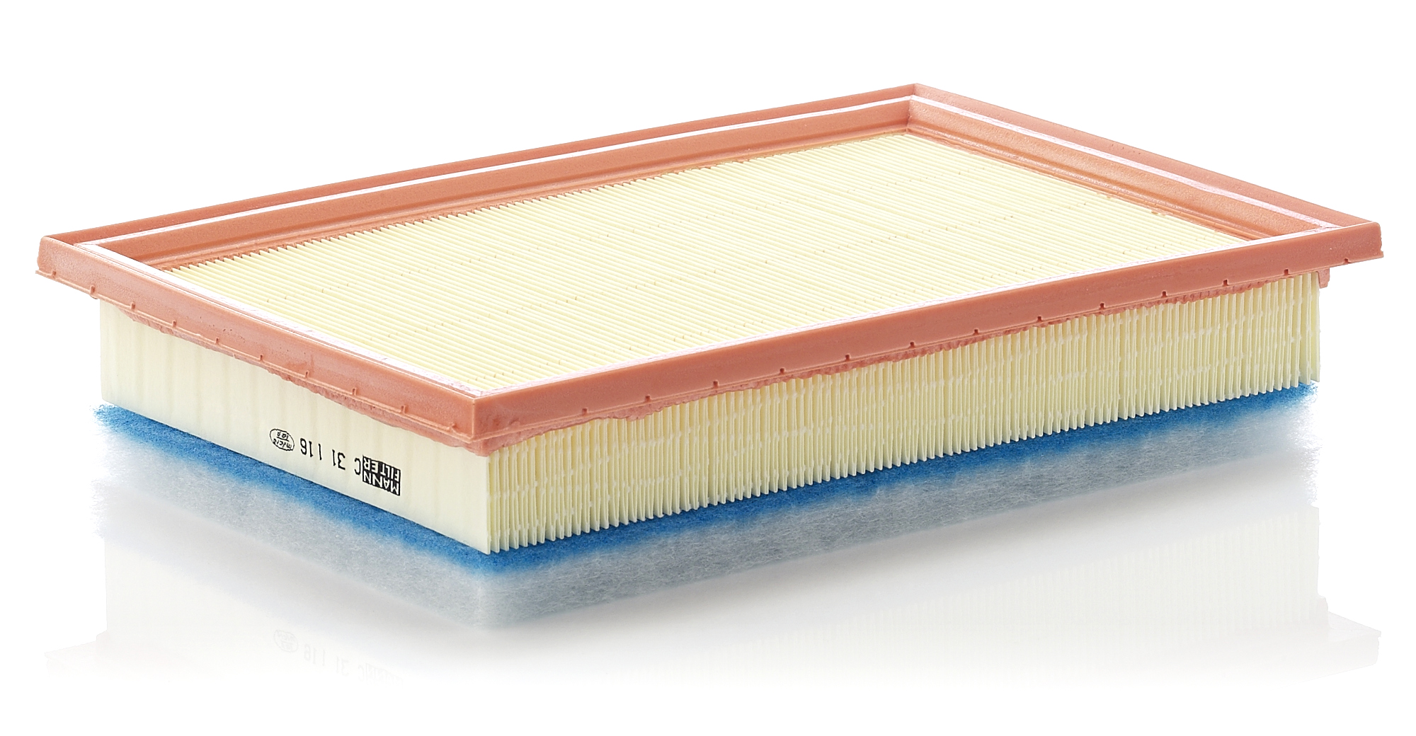 MANN-FILTER Luftfilter c31116 Filterindsats length_mm_203|Længde [mm]|305 width_mm_206|Bredde [mm]|211 height_mm_209|Højde [mm]|59 59mm for FORD VAG