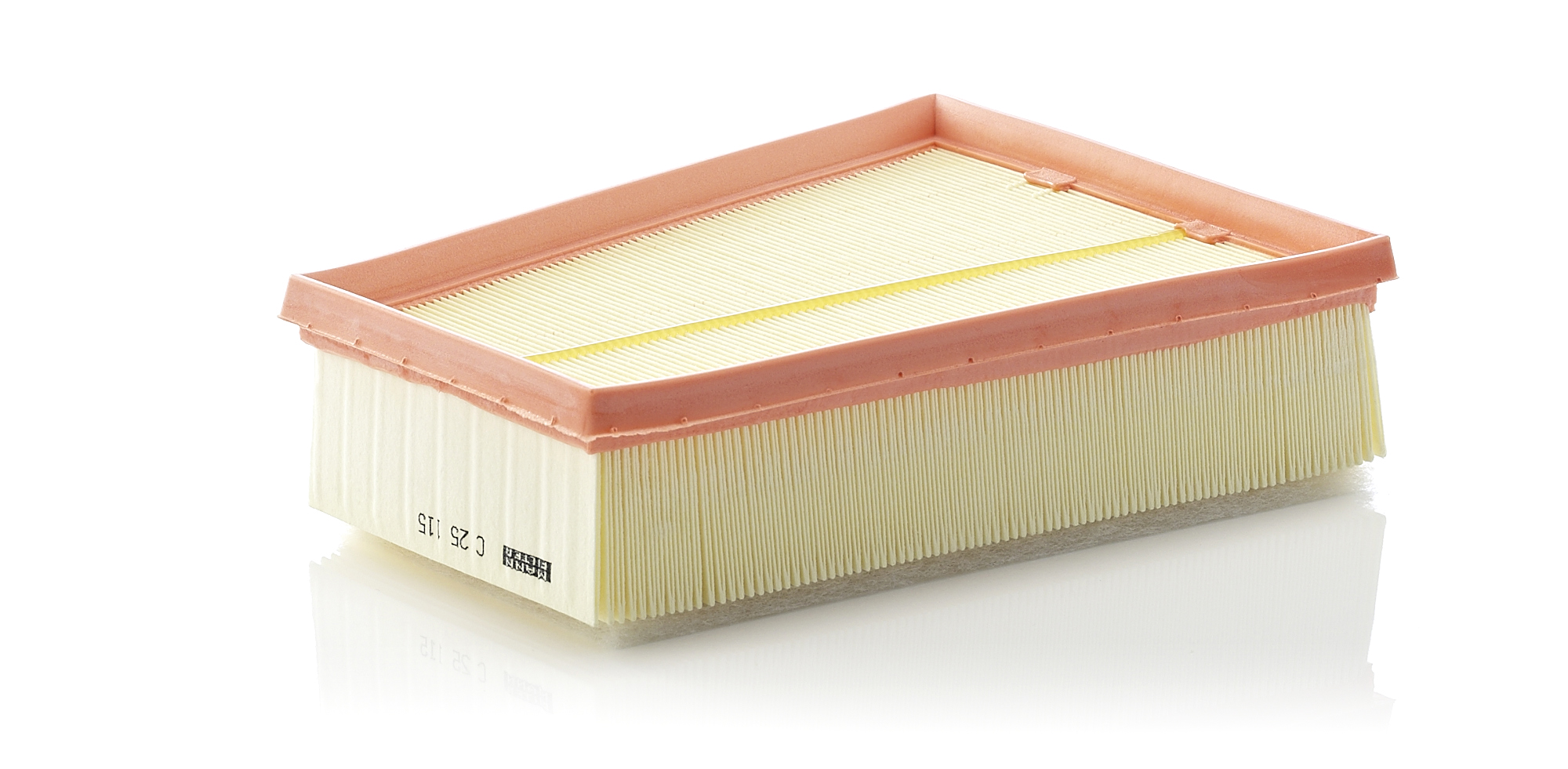 MANN-FILTER Luftfilter c25115 Filterindsats length_mm_203|Længde [mm]|247 width_mm_206|Bredde [mm]|193 height_mm_209|Højde [mm]|58 58mm for RENAULT