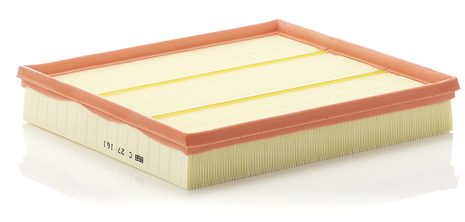 MANN-FILTER Luftfilter c27161 Filterindsats length_mm_203|Længde [mm]|270 width_mm_206|Bredde [mm]|250 height_mm_209|Højde [mm]|46 46mm for FORD