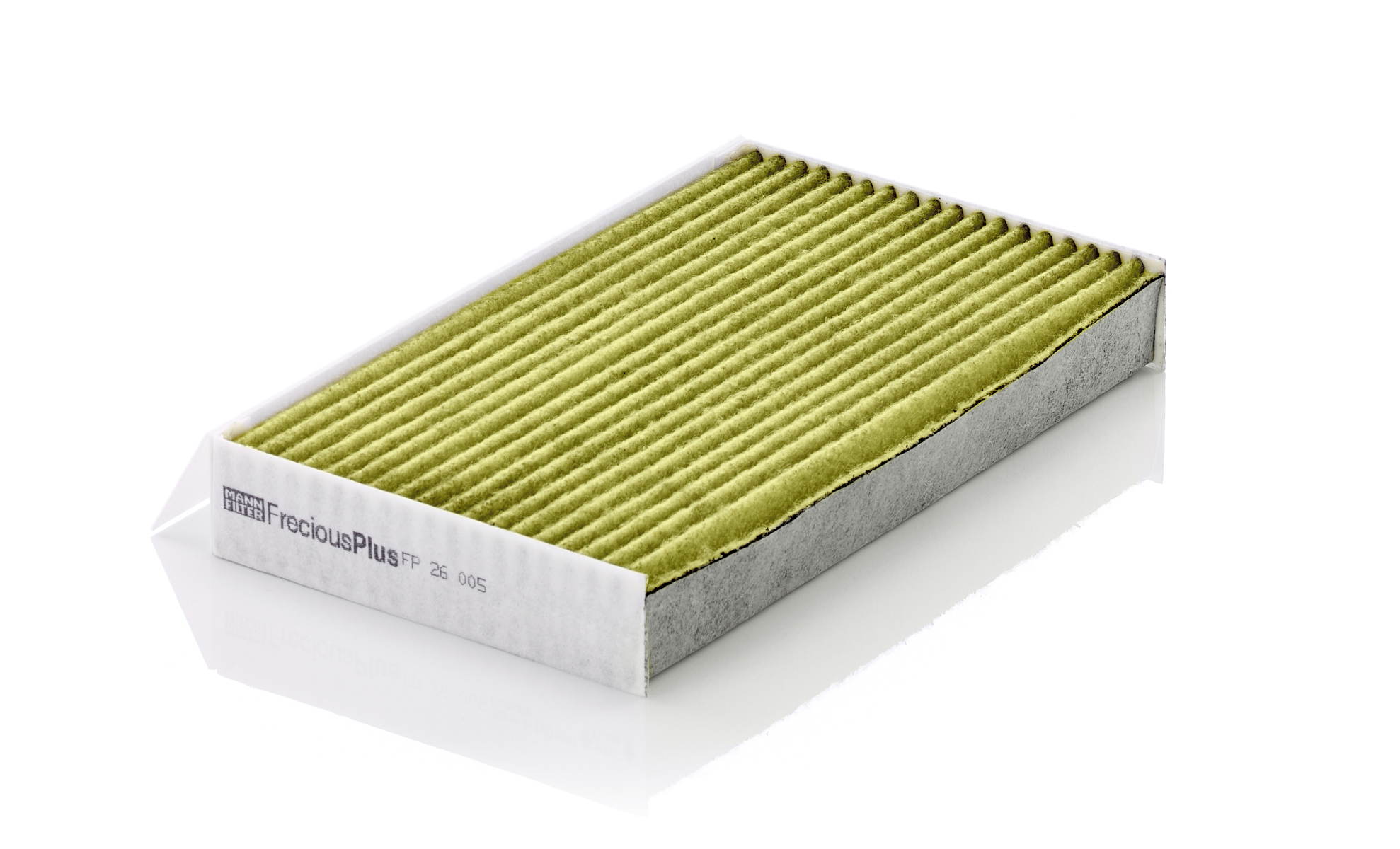 MANN-FILTER Kabineluftfilter FP 26 005 under midterkonsollen for RENAULT