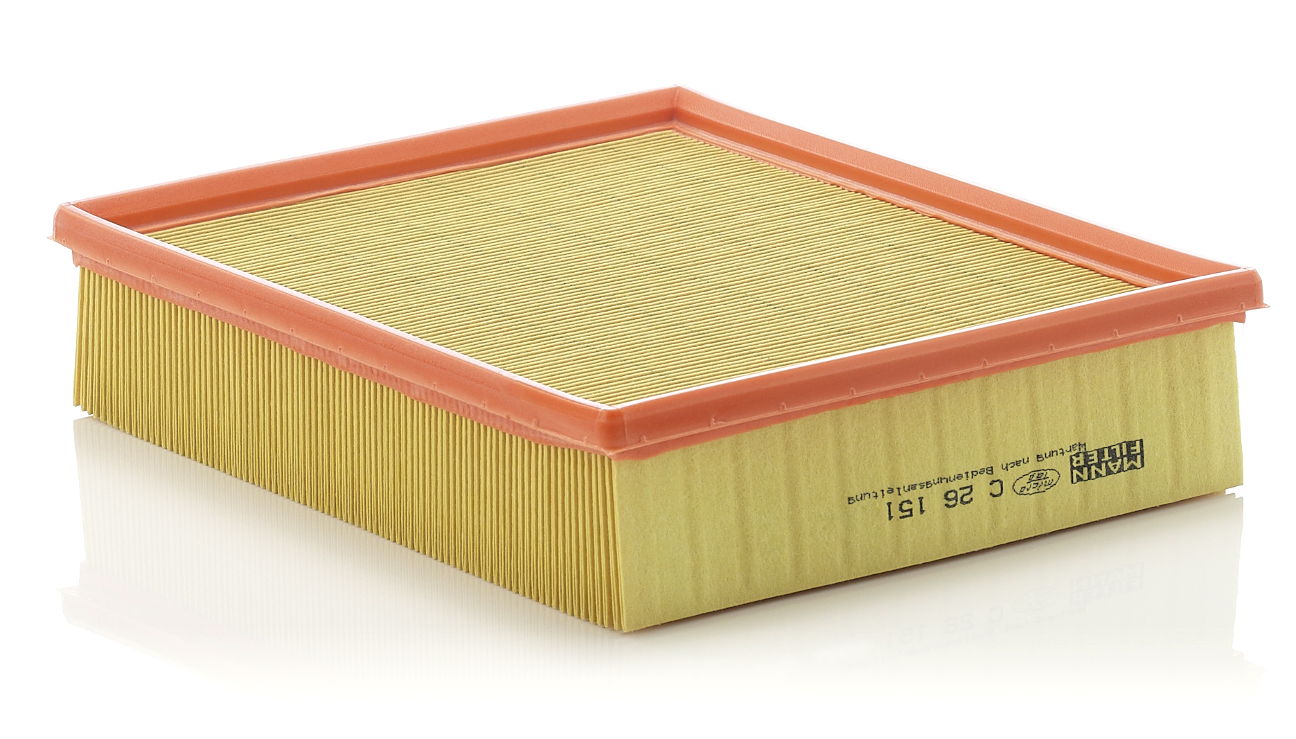 MANN-FILTER Luftfilter c26151 Filterindsats length_mm_203|Længde [mm]|254 width_mm_206|Bredde [mm]|213 height_mm_209|Højde [mm]|57 57mm for BMW
