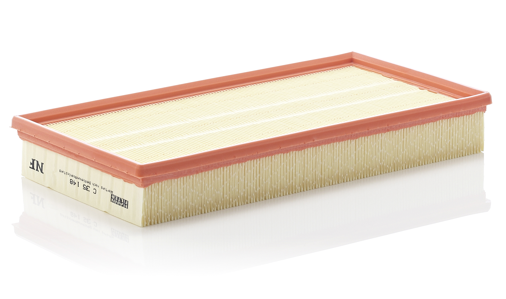 MANN-FILTER Luftfilter c35148 Filterindsats length_mm_203|Længde [mm]|348 width_mm_206|Bredde [mm]|185 height_mm_209|Højde [mm]|49 49mm for VOLVO