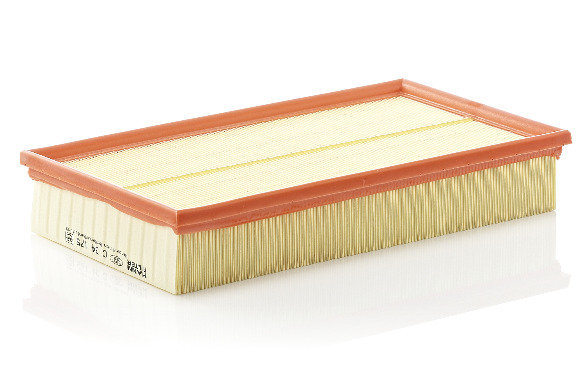 MANN-FILTER Luftfilter C 34 175 Filterindsats length_mm_203|Længde [mm]|336 width_mm_206|Bredde [mm]|190 height_mm_209|Højde [mm]|58 58mm for MERCEDE