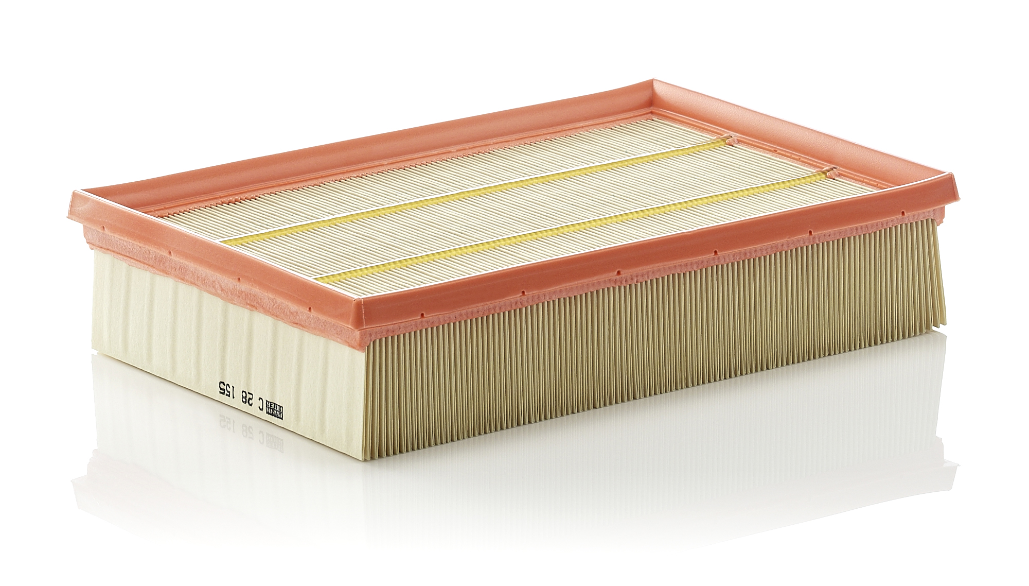 MANN-FILTER Luftfilter c28155 Filterindsats length_mm_203|Længde [mm]|270 width_mm_206|Bredde [mm]|182 height_mm_209|Højde [mm]|58 58mm for FORD LAND