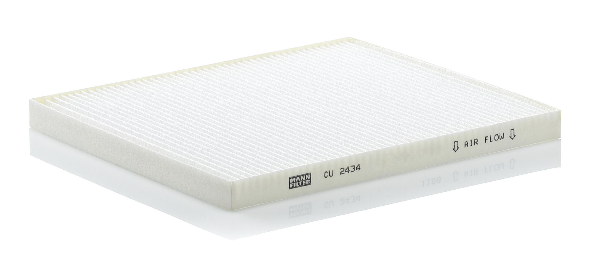 MANN-FILTER Kabineluftfilter cu2434 bag ved handskerummet for KIA