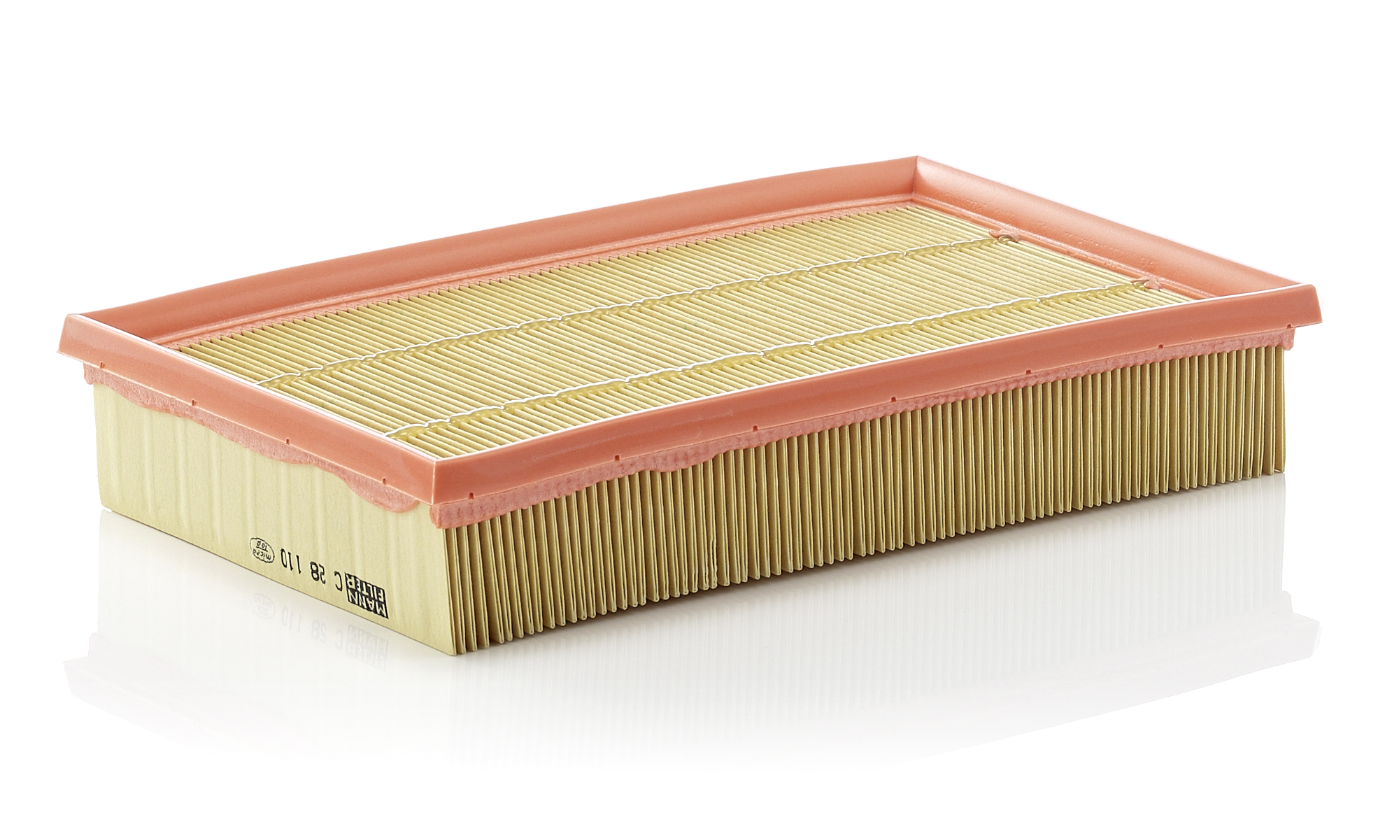 MANN-FILTER Luftfilter c28110 Filterindsats length_mm_203|Længde [mm]|267 width_mm_206|Bredde [mm]|172 height_mm_209|Højde [mm]|50 50mm for FORD VOLV