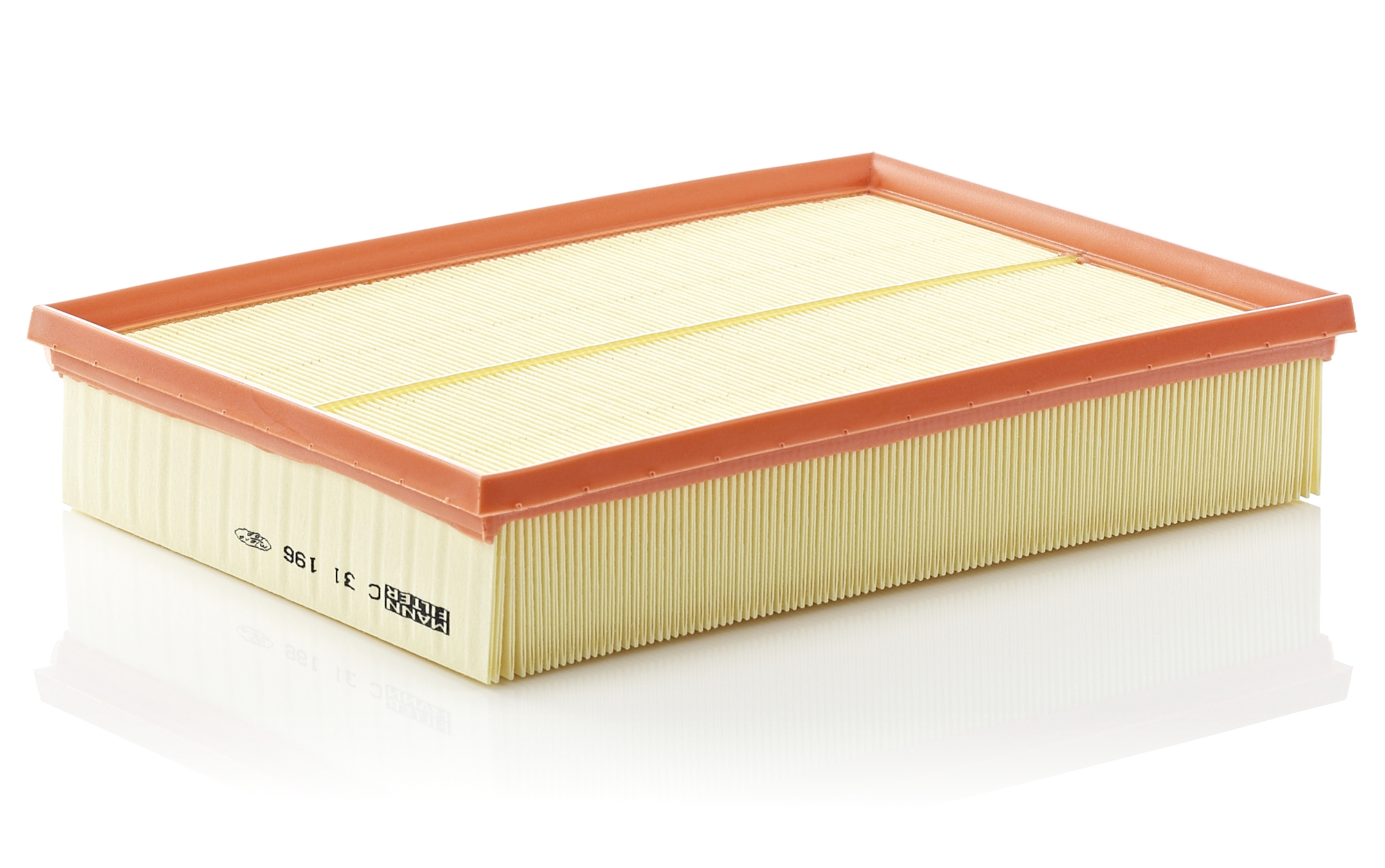MANN-FILTER Luftfilter c31196 Filterindsats length_mm_203|Længde [mm]|302 width_mm_206|Bredde [mm]|225 height_mm_209|Højde [mm]|57 57mm for FORD LAND