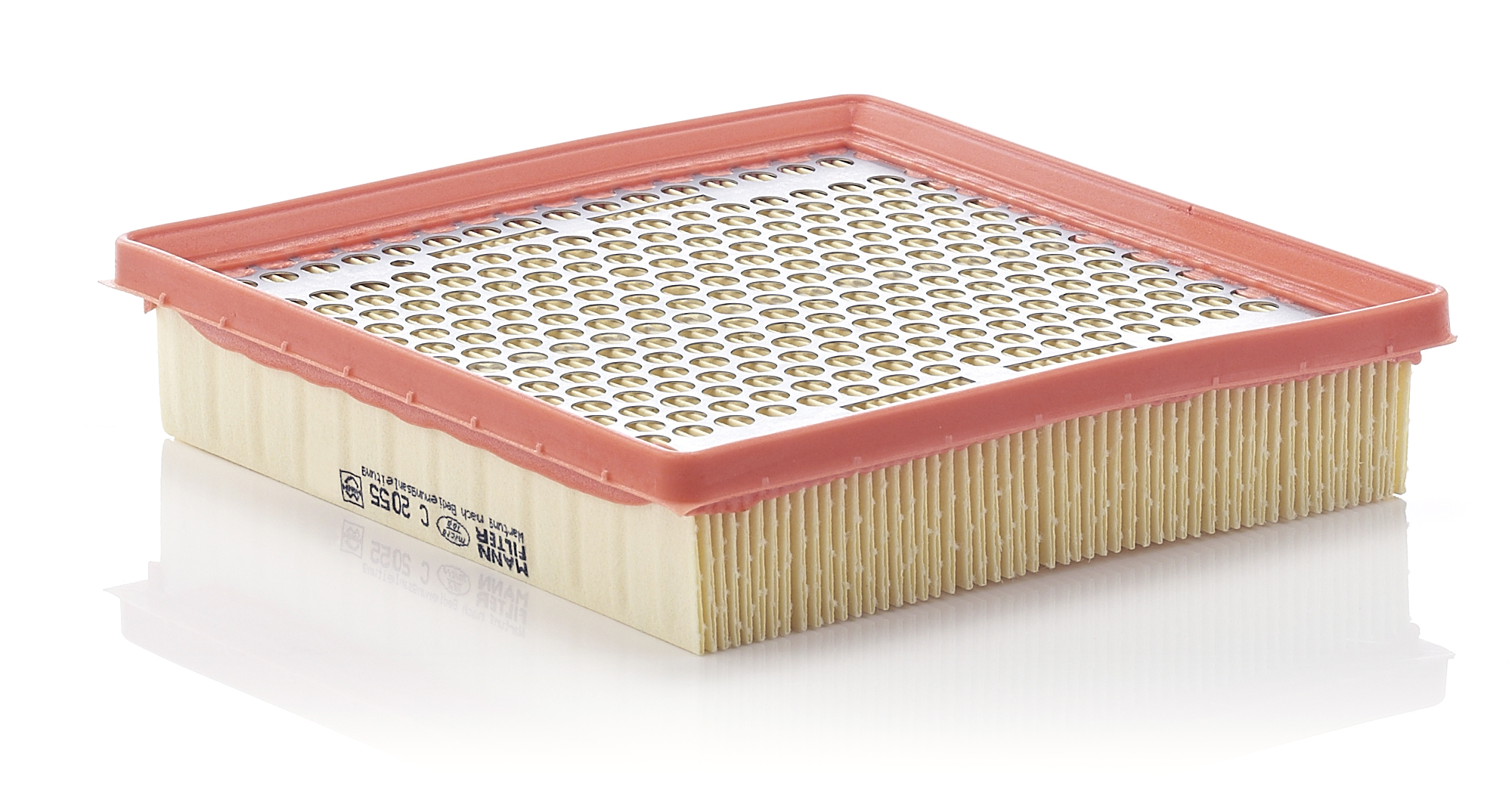 MANN-FILTER Luftfilter c2055 Filterindsats length_mm_203|Længde [mm]|191 width_mm_206|Bredde [mm]|199 height_mm_209|Højde [mm]|41 41mm for HONDA