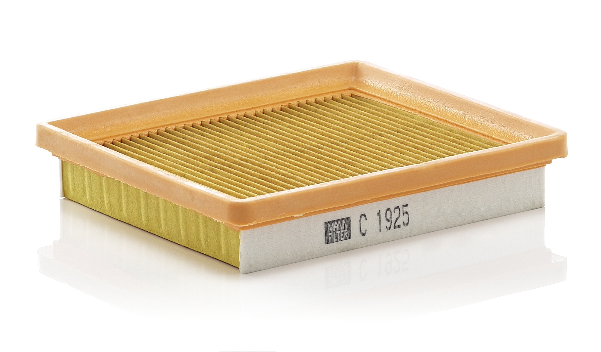 MANN-FILTER Luftfilter c1925 Filterindsats length_mm_203|Længde [mm]|188 width_mm_206|Bredde [mm]|165 height_mm_209|Højde [mm]|32 32mm for FORD