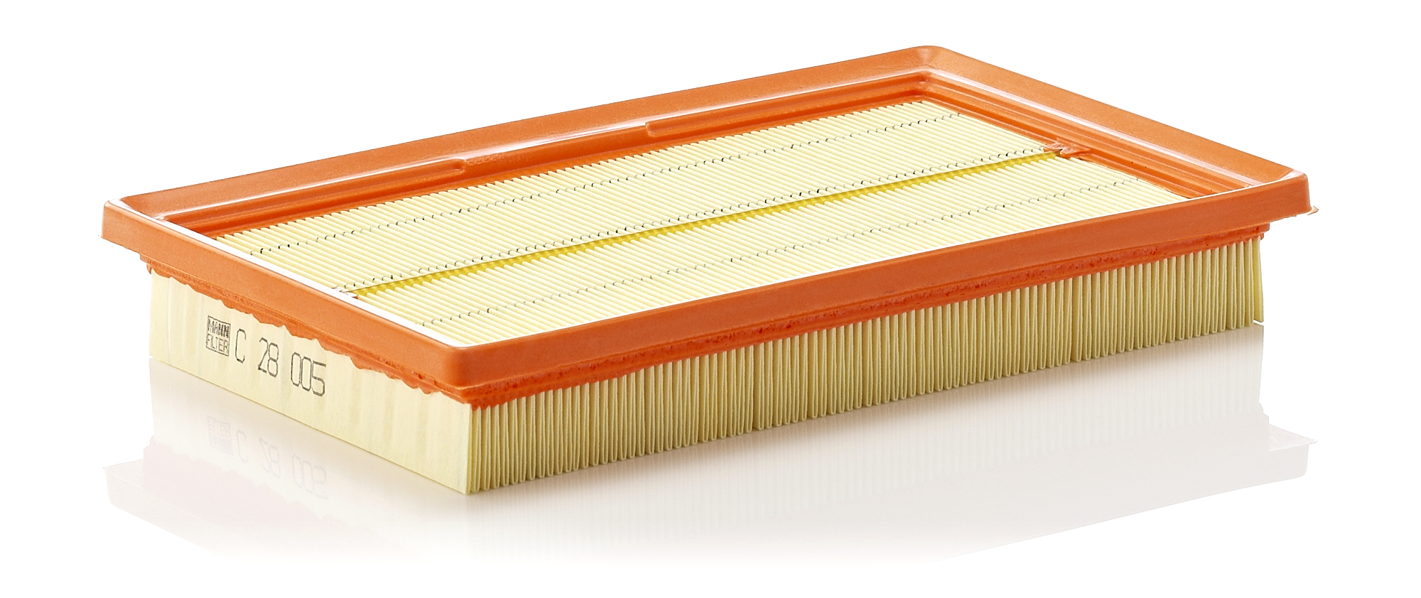 MANN-FILTER Luftfilter c28005 Filterindsats length_mm_203|Længde [mm]|268 width_mm_206|Bredde [mm]|168 height_mm_209|Højde [mm]|29 29mm for HYUNDAI