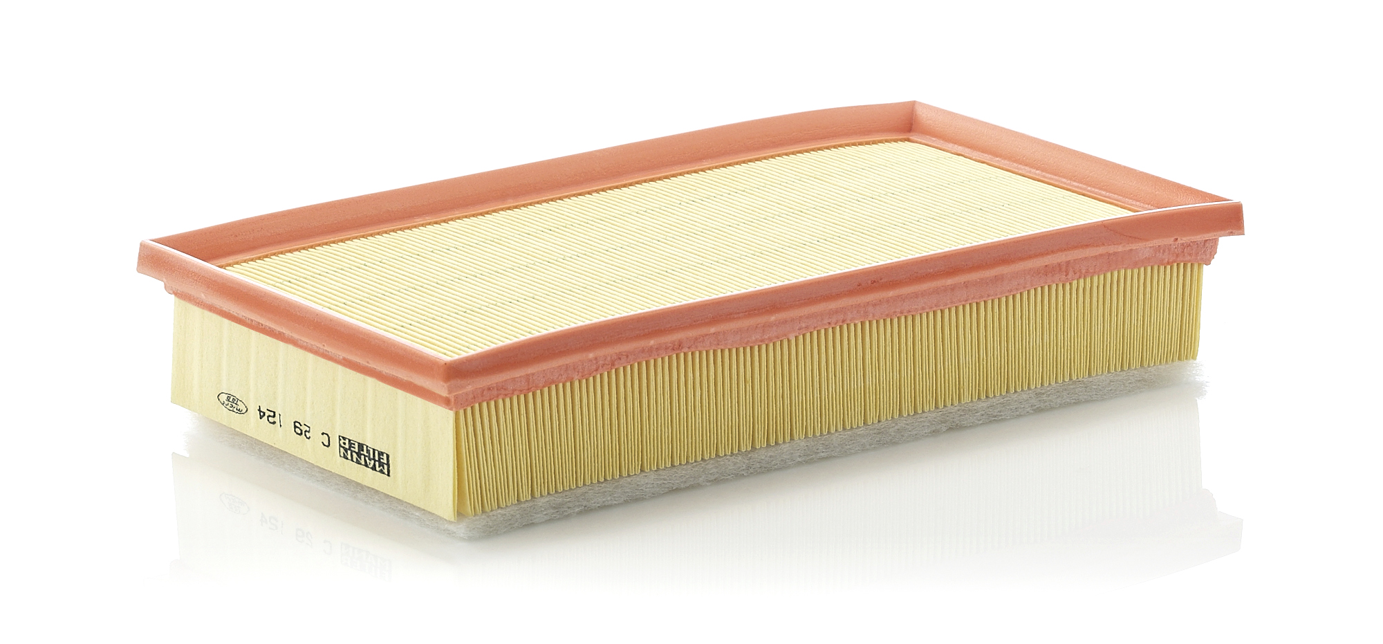 MANN-FILTER Luftfilter c29124 Filterindsats length_mm_203|Længde [mm]|298 width_mm_206|Bredde [mm]|165 height_mm_209|Højde [mm]|55 55mm for FIAT