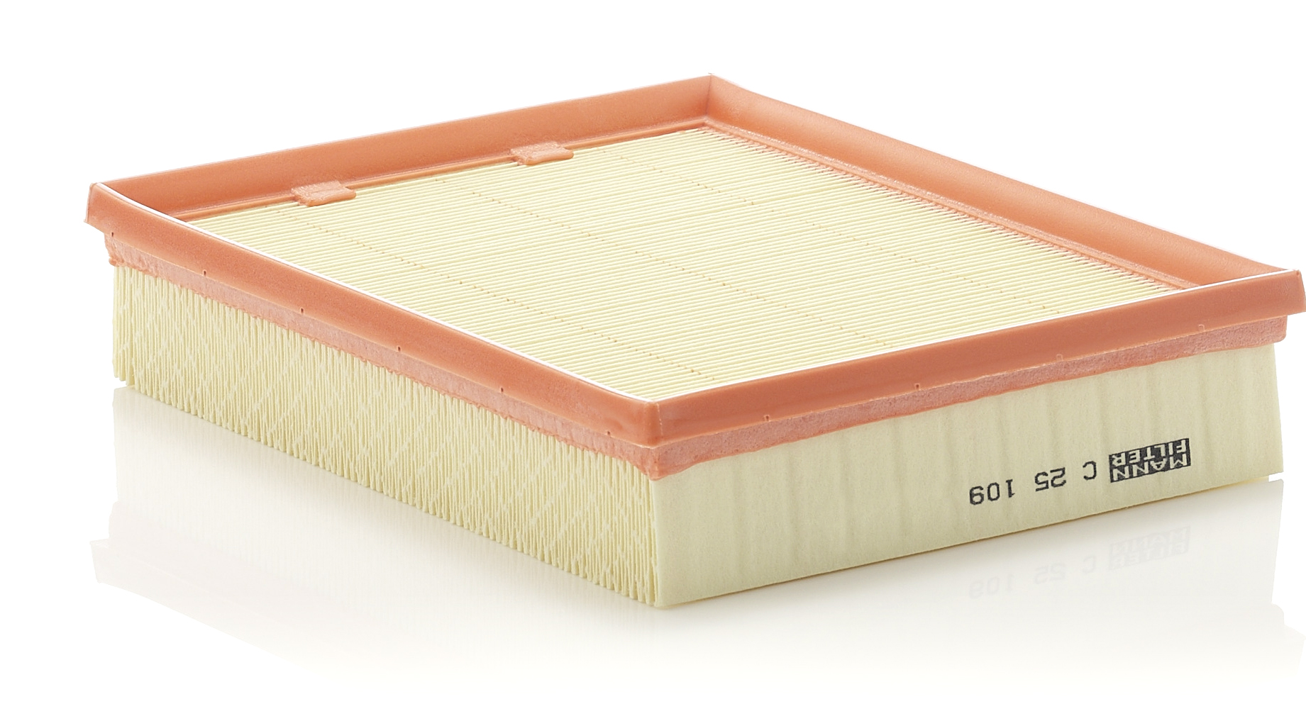 MANN-FILTER Luftfilter c25109 Filterindsats length_mm_203|Længde [mm]|246 width_mm_206|Bredde [mm]|197 height_mm_209|Højde [mm]|50 50mm for RENAULT
