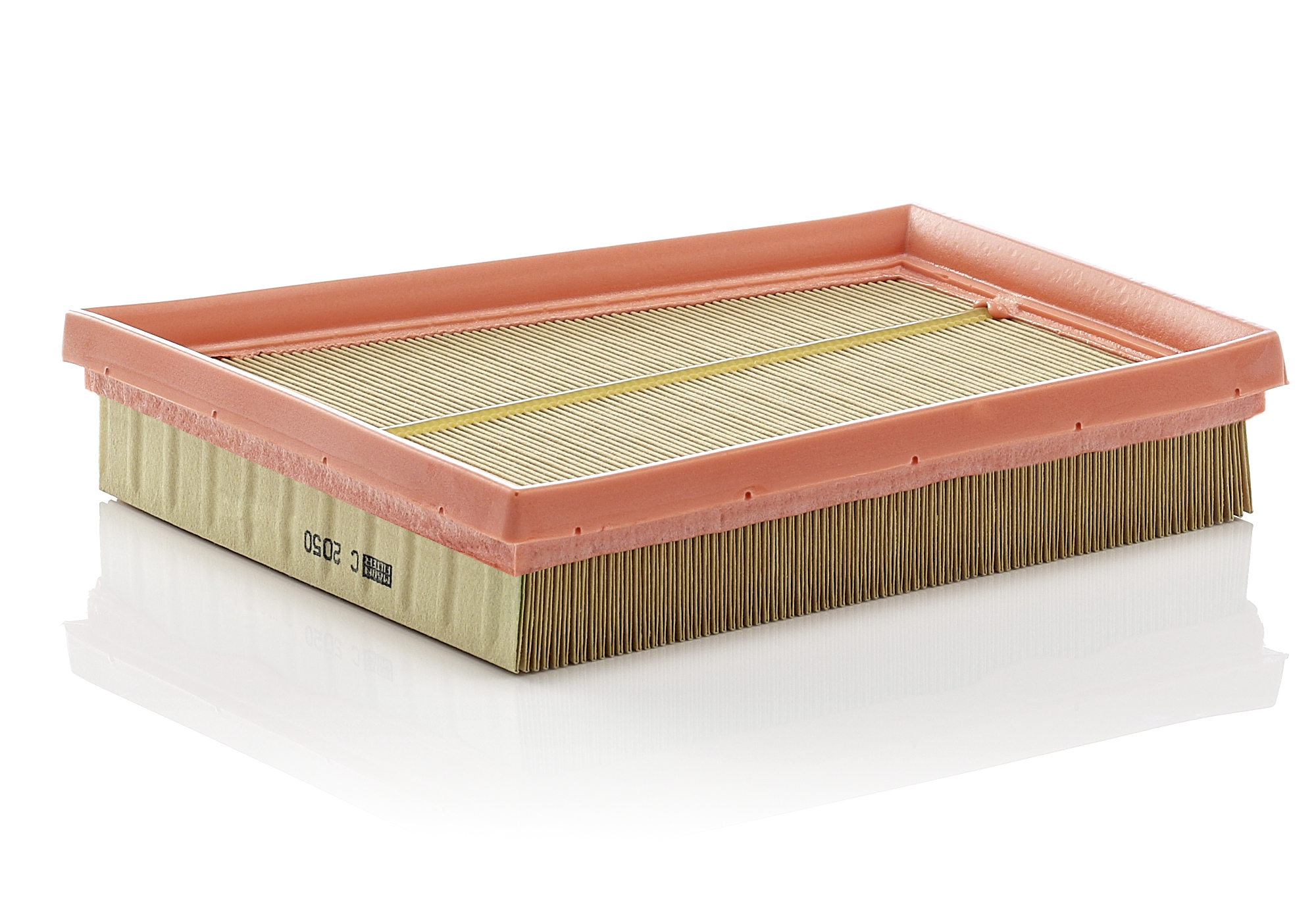 MANN-FILTER Luftfilter c2050 Filterindsats length_mm_203|Længde [mm]|200 width_mm_206|Bredde [mm]|173 height_mm_209|Højde [mm]|38 38mm for FORD