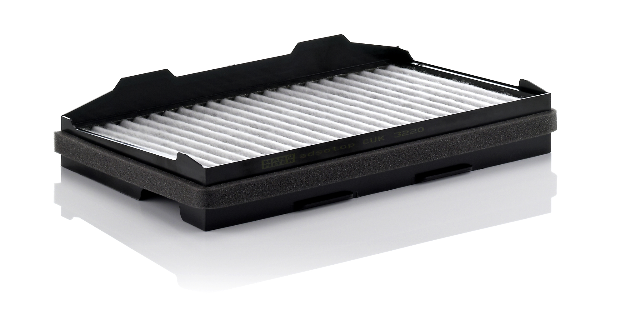 MANN-FILTER Kabineluftfilter cuk3220 bag ved handskerummet for SAAB