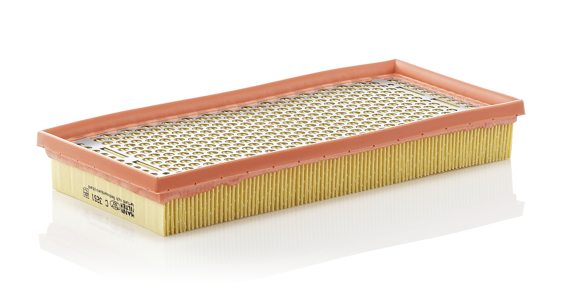 MANN-FILTER Luftfilter c3261 Filterindsats length_mm_203|Længde [mm]|320 width_mm_206|Bredde [mm]|150 height_mm_209|Højde [mm]|42 42mm for FORD