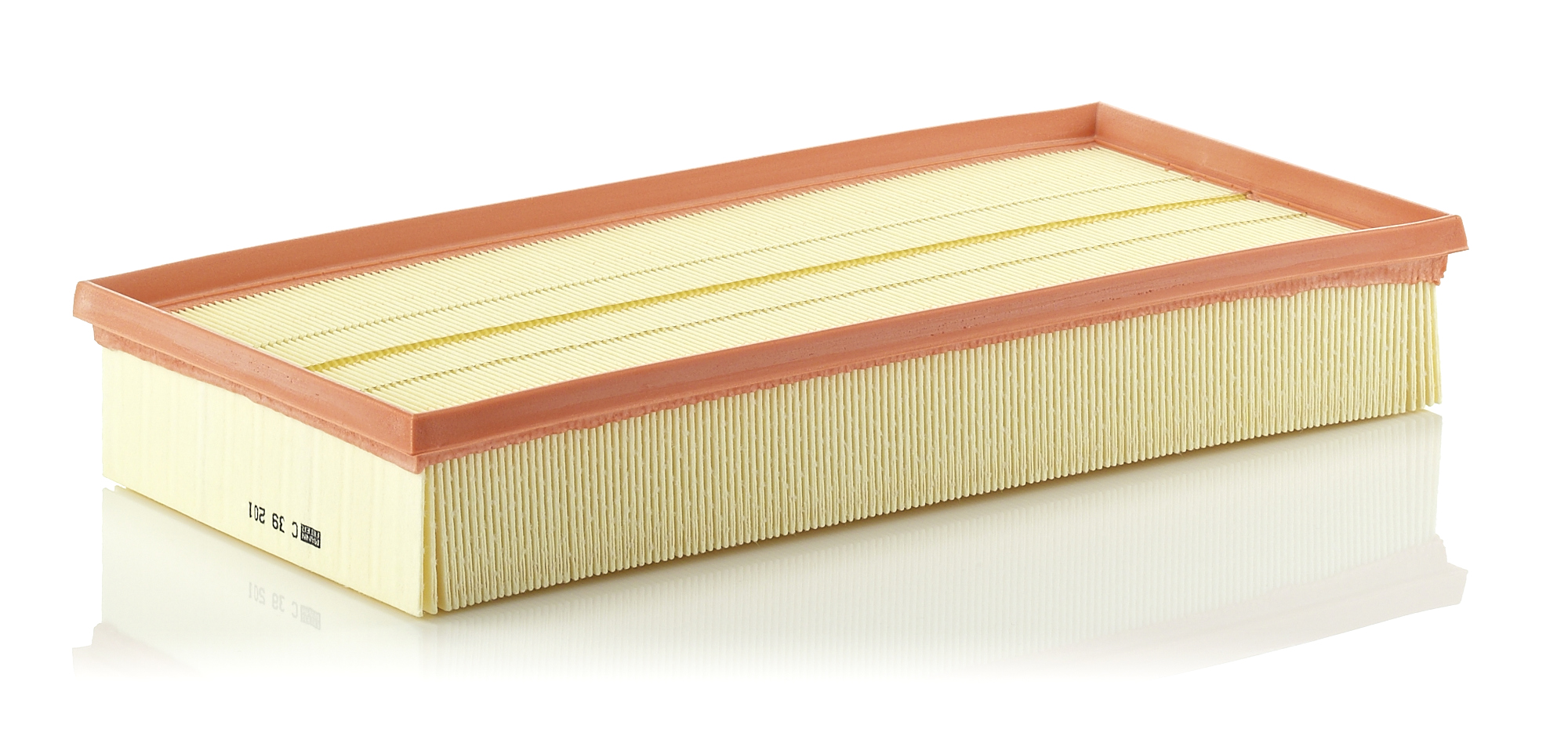 MANN-FILTER Luftfilter c39201 Filterindsats length_mm_203|Længde [mm]|391 width_mm_206|Bredde [mm]|185 height_mm_209|Højde [mm]|58 58mm for LAND ROVE
