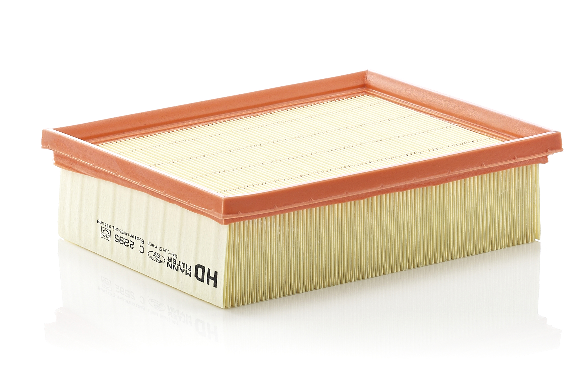 MANN-FILTER Luftfilter c2295 Filterindsats length_mm_203|Længde [mm]|206 width_mm_206|Bredde [mm]|170 height_mm_209|Højde [mm]|58 58mm for OPEL GENER