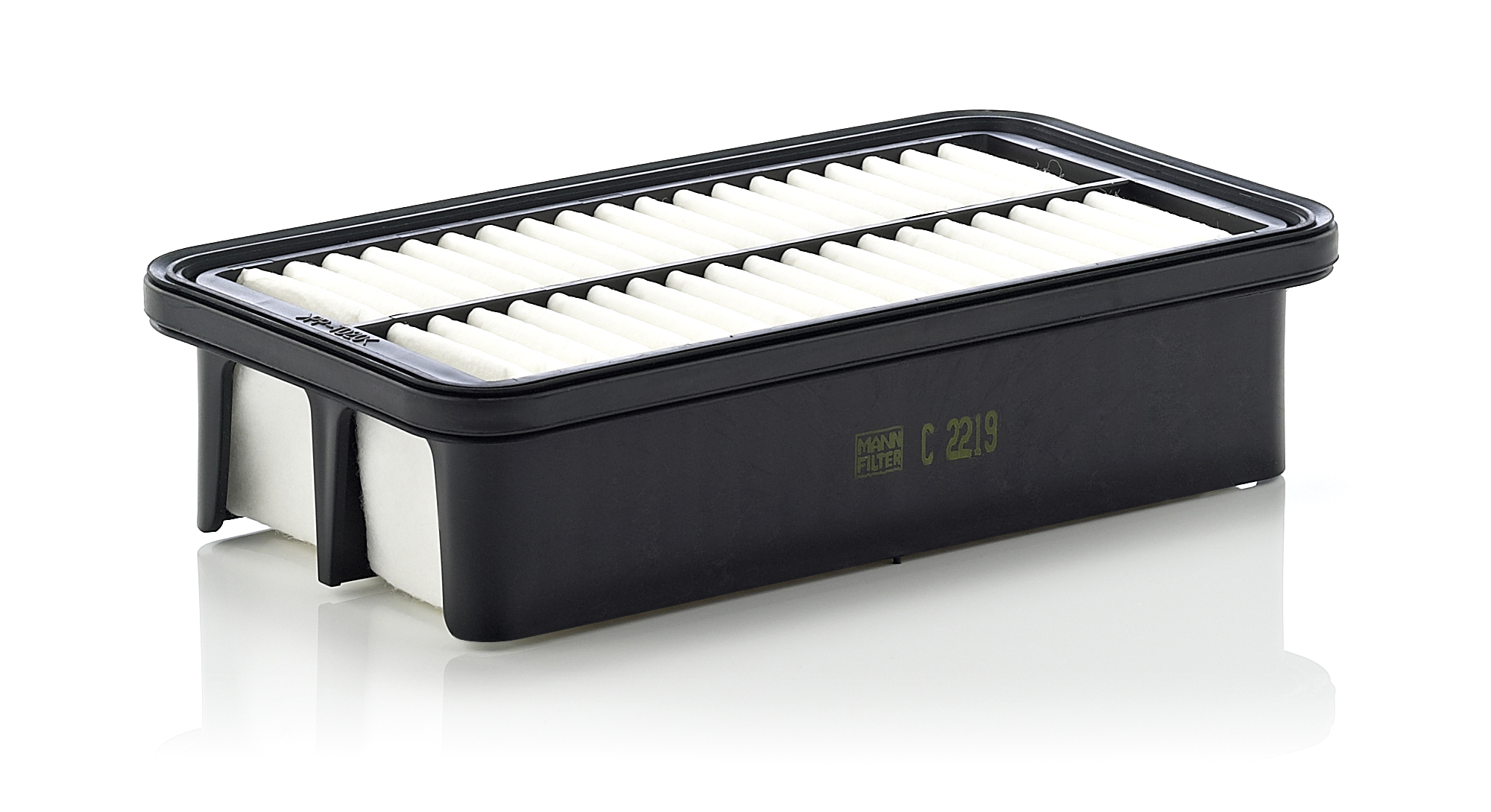 MANN-FILTER Luftfilter c2219 Filterindsats length_mm_203|Længde [mm]|220 width_mm_206|Bredde [mm]|119 height_mm_209|Højde [mm]|54 54mm for KIA