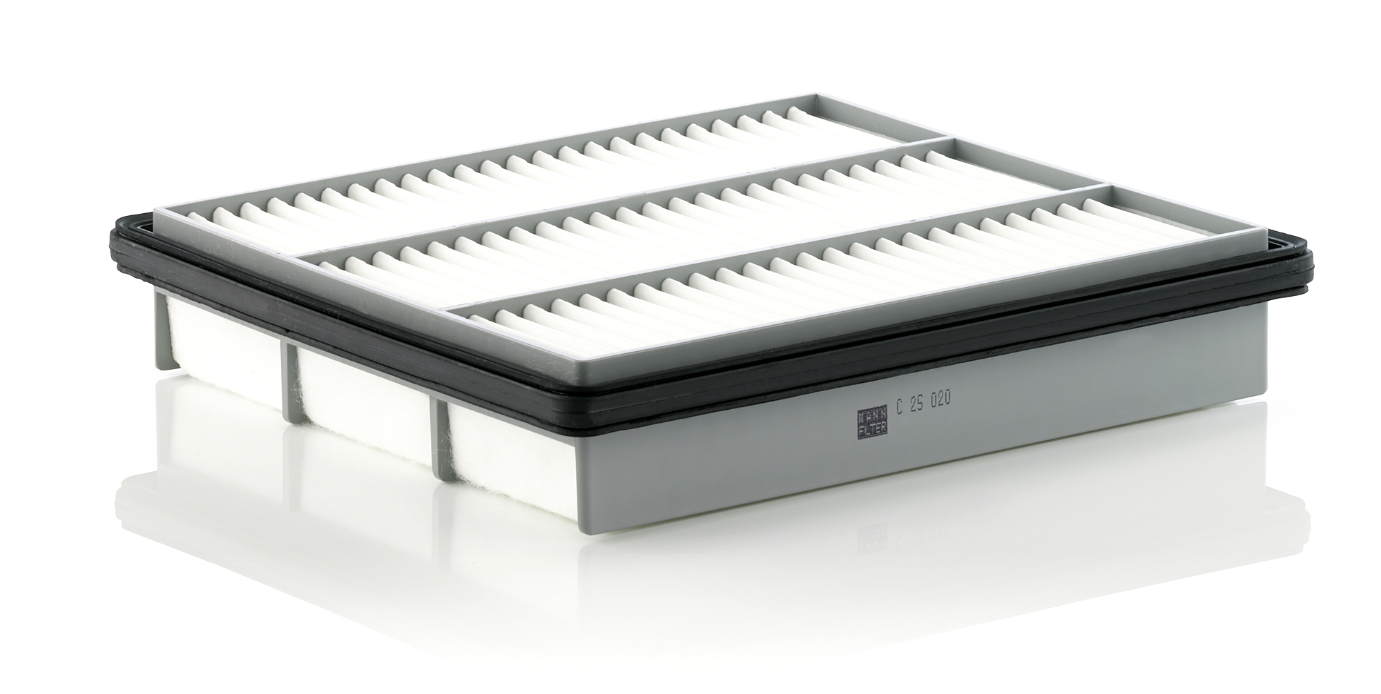 MANN-FILTER Luftfilter c25020 Filterindsats length_mm_203|Længde [mm]|250 width_mm_206|Bredde [mm]|225 height_mm_209|Højde [mm]|46 46mm for MITSUBISH