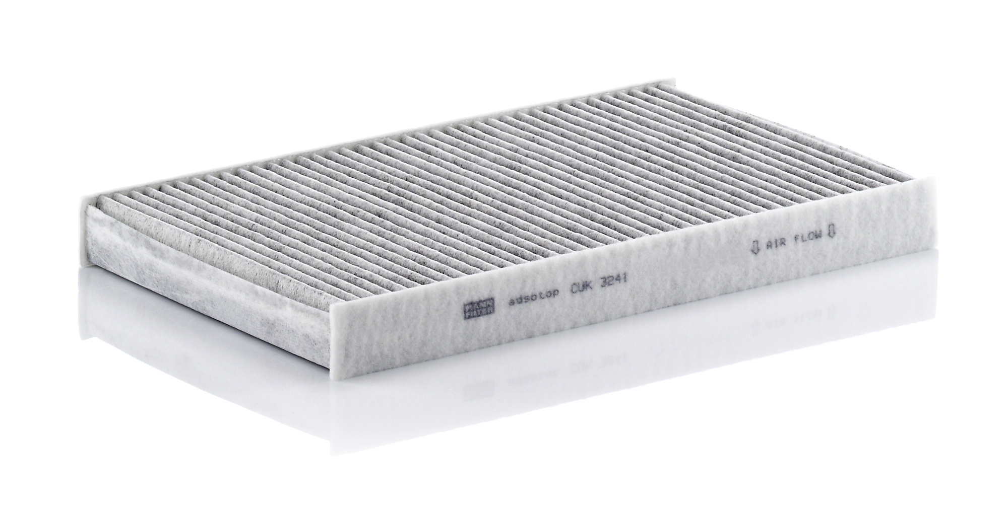 MANN-FILTER Kabineluftfilter cuk3241 under midterkonsollen for FIAT