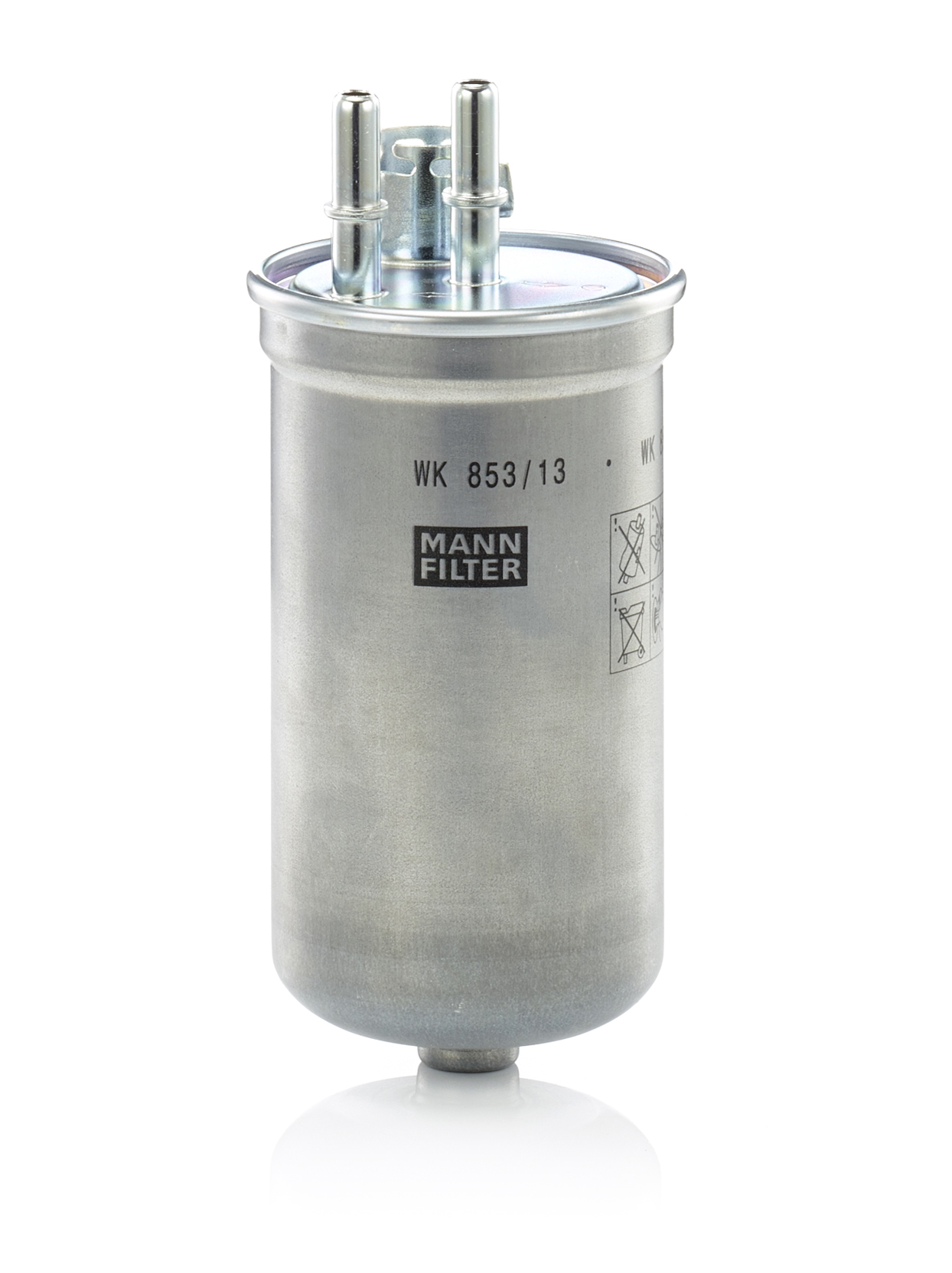 MANN-FILTER Brændstof-filter wk85313 Lednings 161mm for FORD