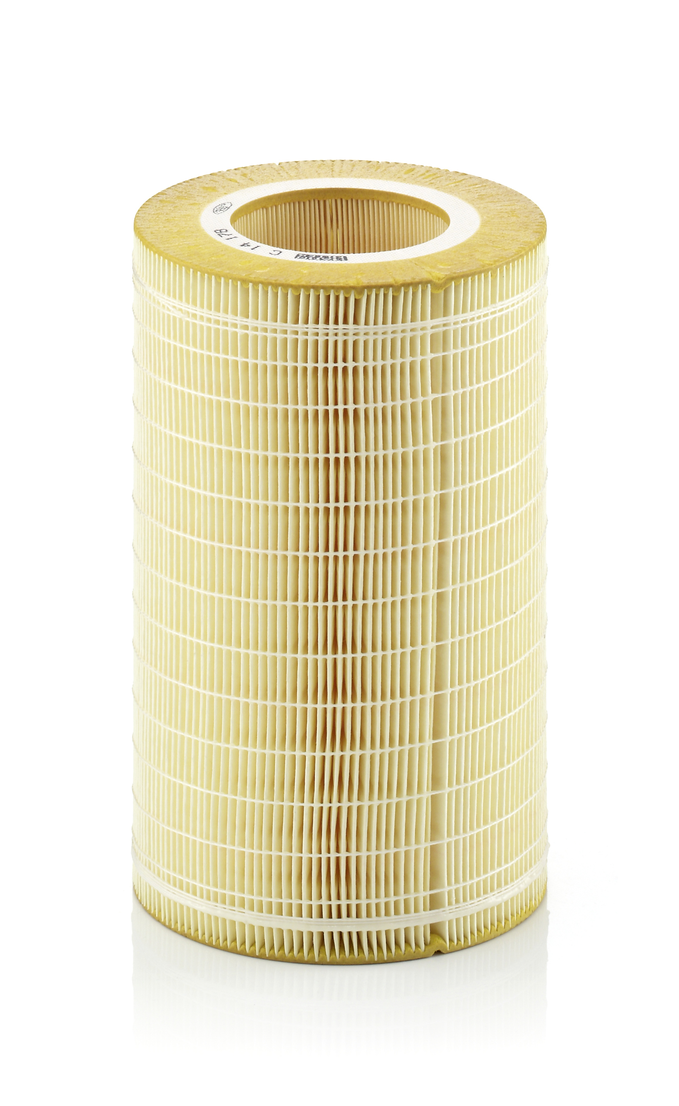 MANN-FILTER Luftfilter c14178 Filterindsats height_mm_209|Højde [mm]|221 inner_diameter_mm_496|Indvendig diameter [mm]|74 outer_diameter_mm_497|Yderdi