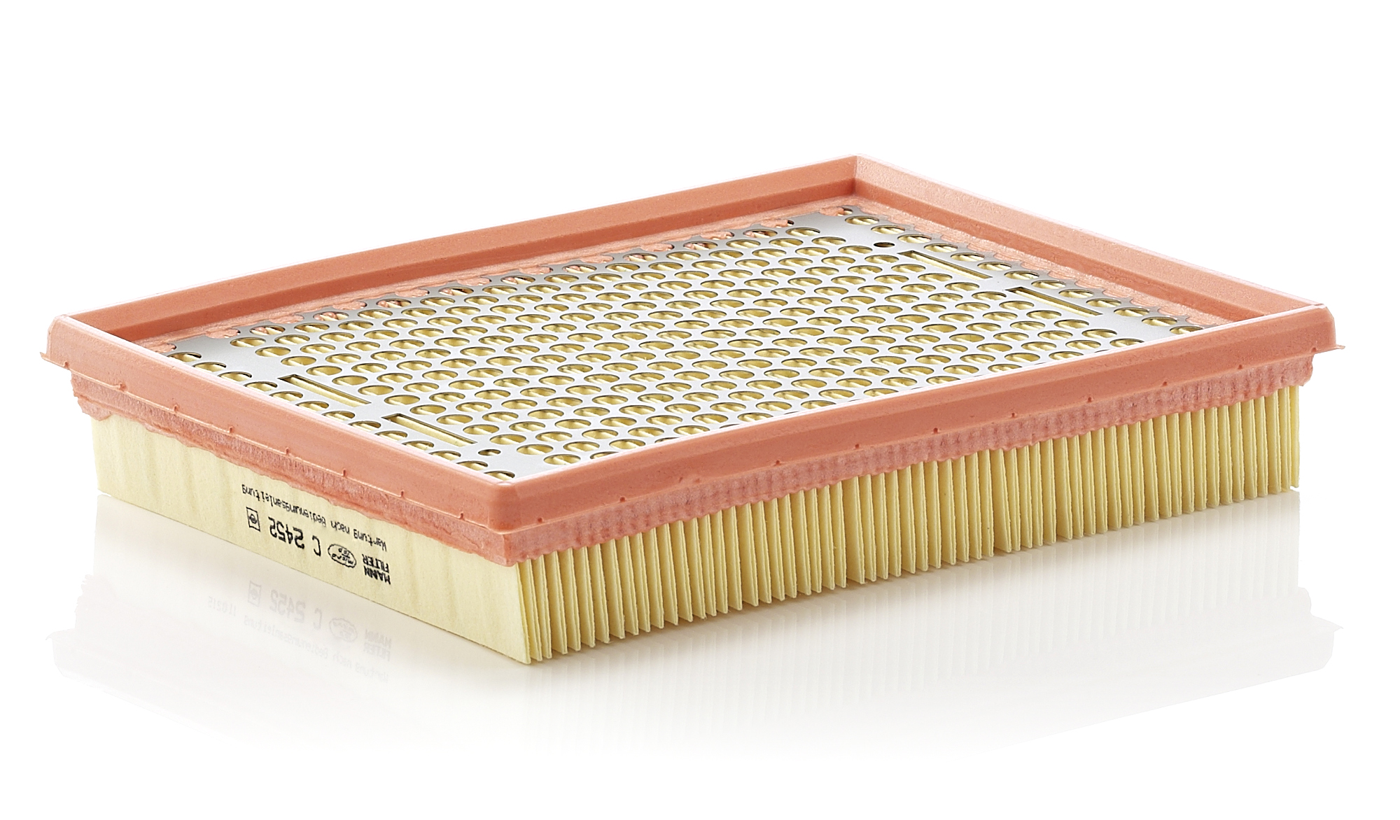 MANN-FILTER Luftfilter c2452 Filterindsats length_mm_203|Længde [mm]|234 width_mm_206|Bredde [mm]|177 height_mm_209|Højde [mm]|41 41mm for OPEL GENER
