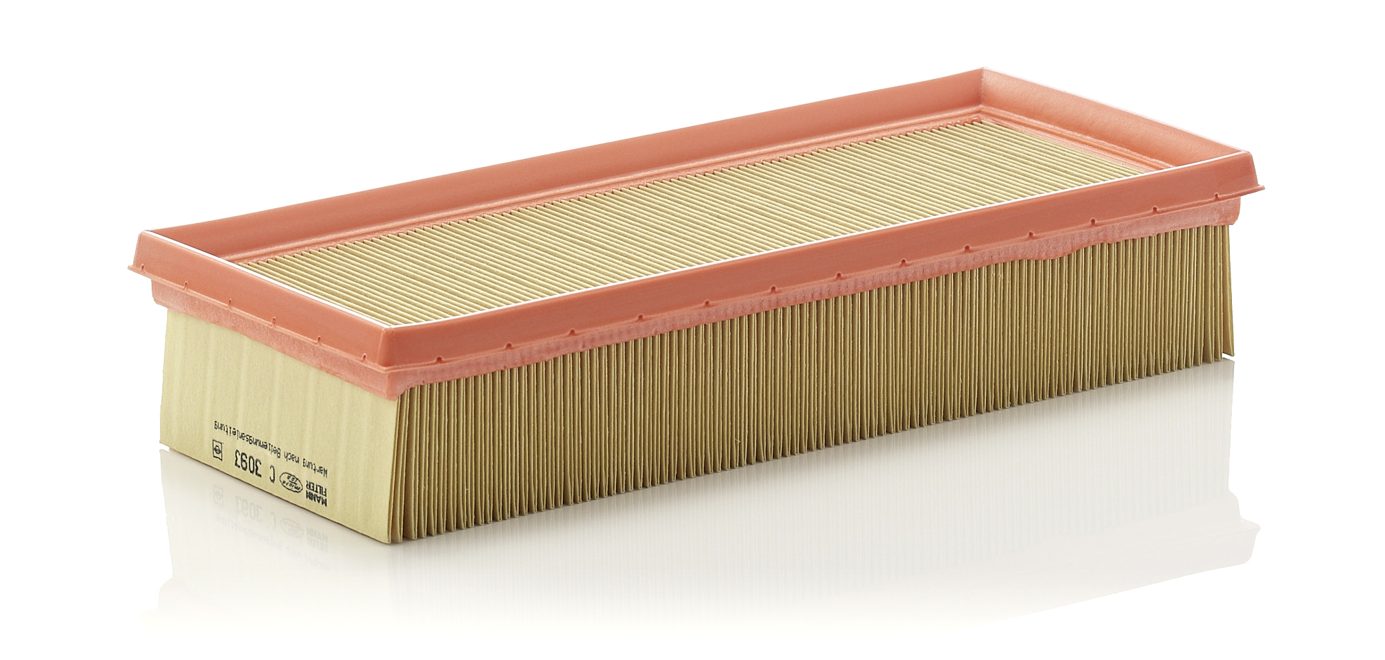 MANN-FILTER Luftfilter c3093 Filterindsats length_mm_203|Længde [mm]|291 width_mm_206|Bredde [mm]|125 height_mm_209|Højde [mm]|58 58mm for CITROËN RE