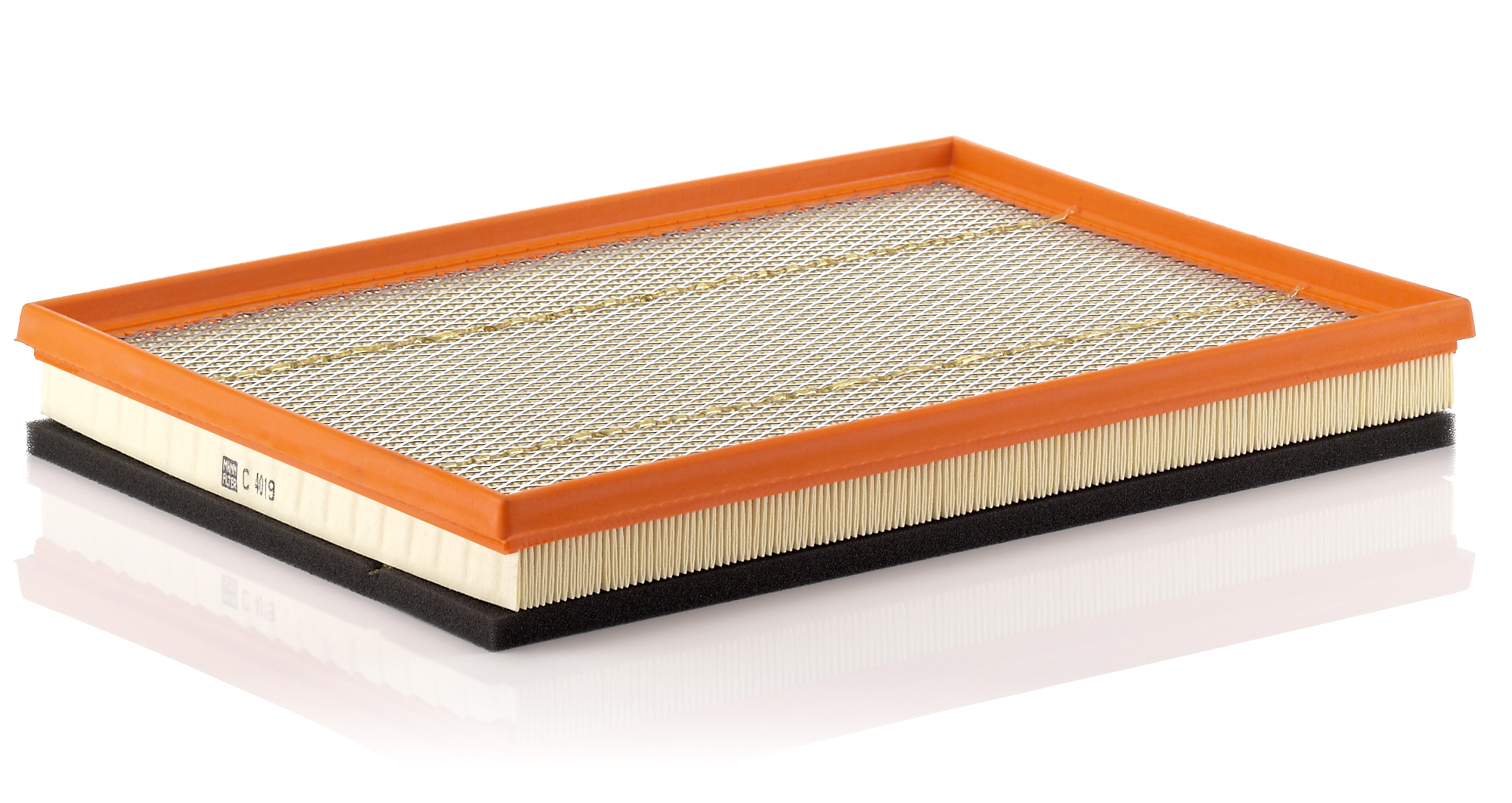 MANN-FILTER Luftfilter c4019 Filterindsats length_mm_203|Længde [mm]|392 width_mm_206|Bredde [mm]|283 height_mm_209|Højde [mm]|47 47mm for RENAULT TR