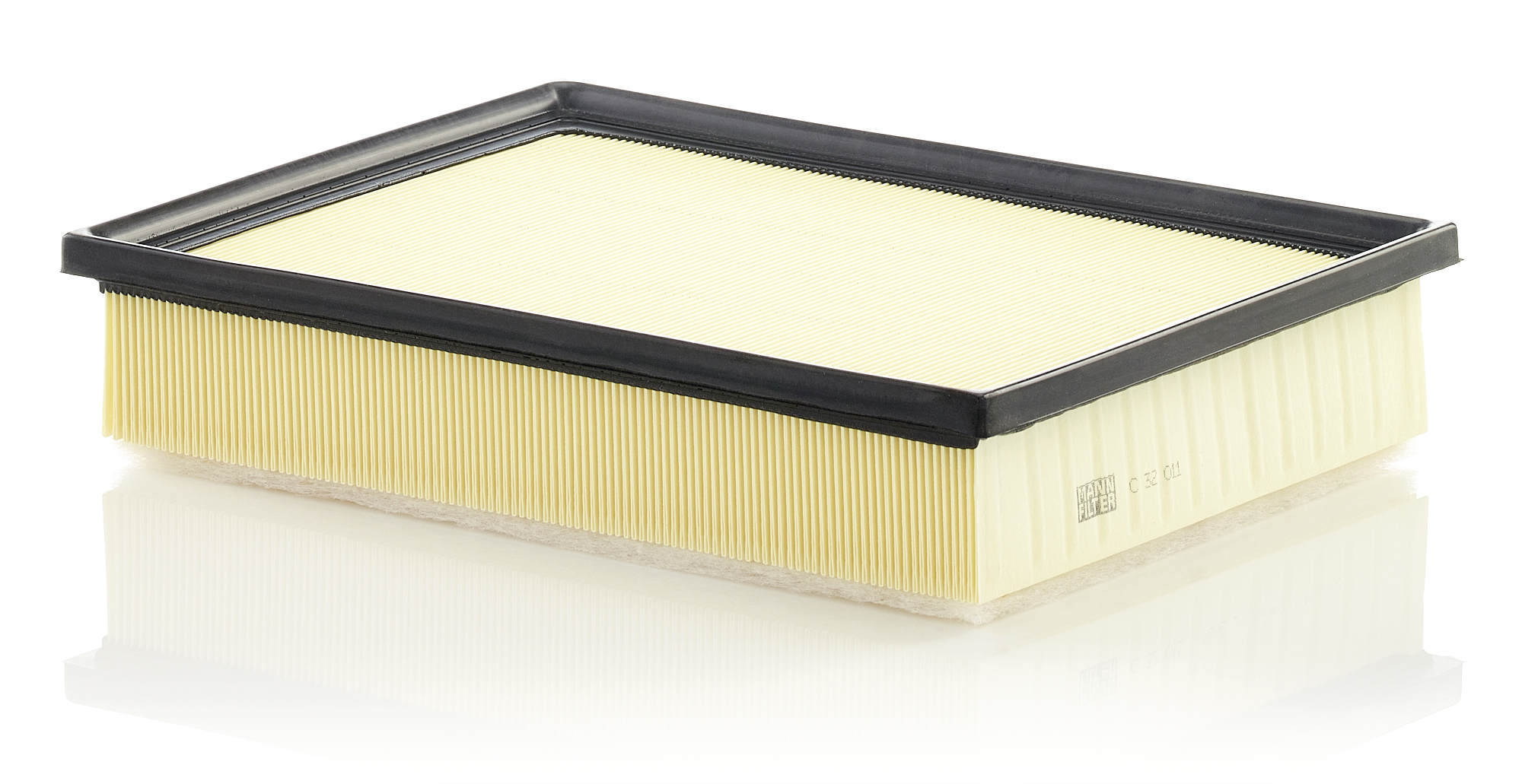 MANN-FILTER Luftfilter c32011 Filterindsats length_mm_203|Længde [mm]|321 width_mm_206|Bredde [mm]|236 height_mm_209|Højde [mm]|58 58mm for TOYOTA