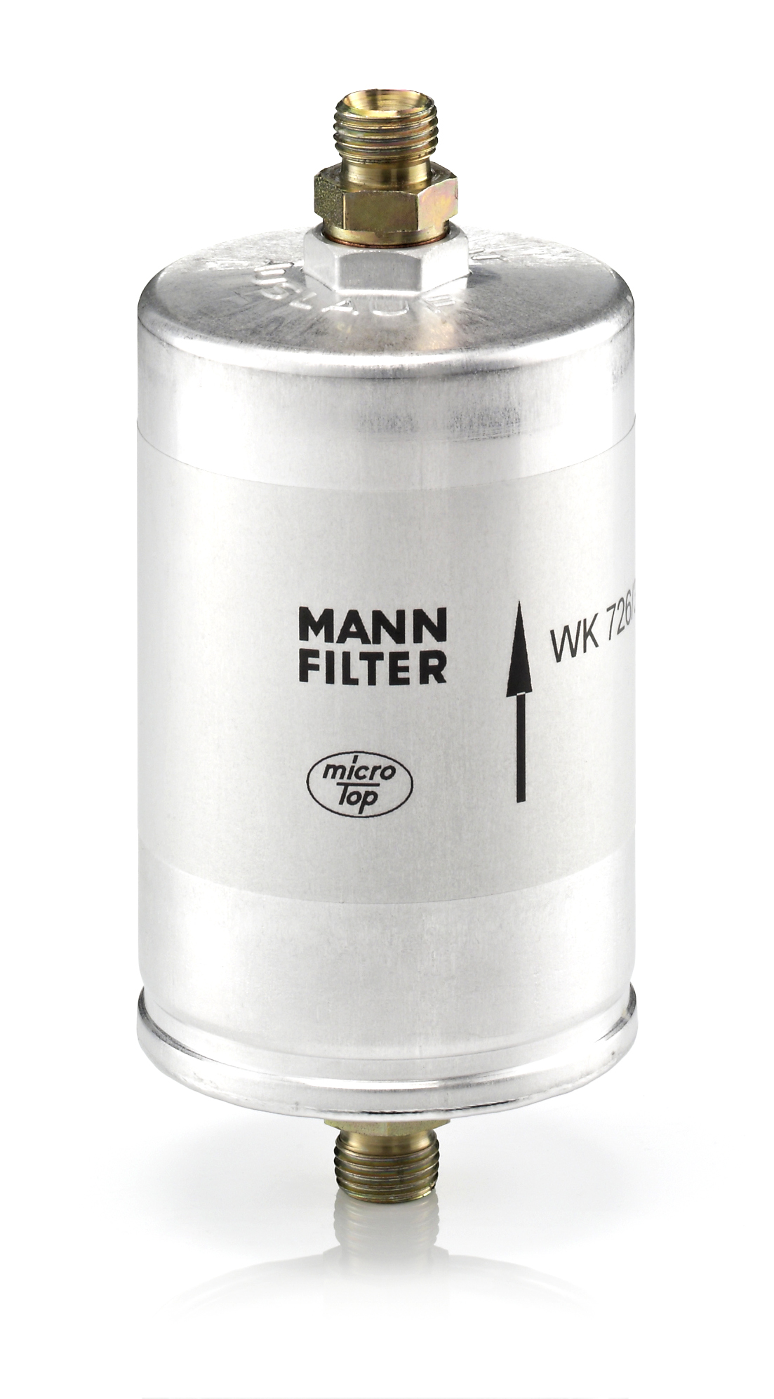 MANN-FILTER Brændstof-filter wk7263 Lednings 164mm for PORSCHE