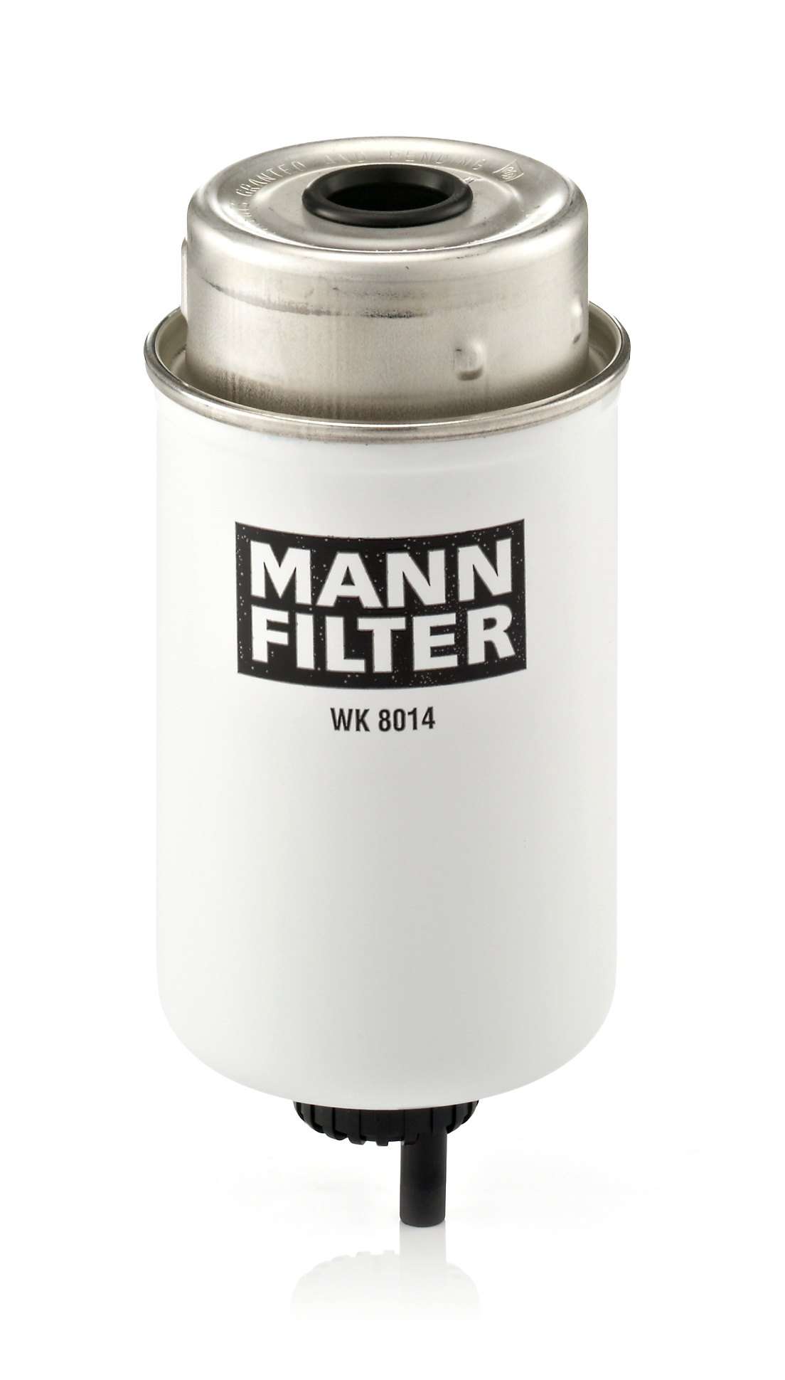 MANN-FILTER Brændstof-filter wk8014 Påskruet 173mm for RENAULT TRUCKS