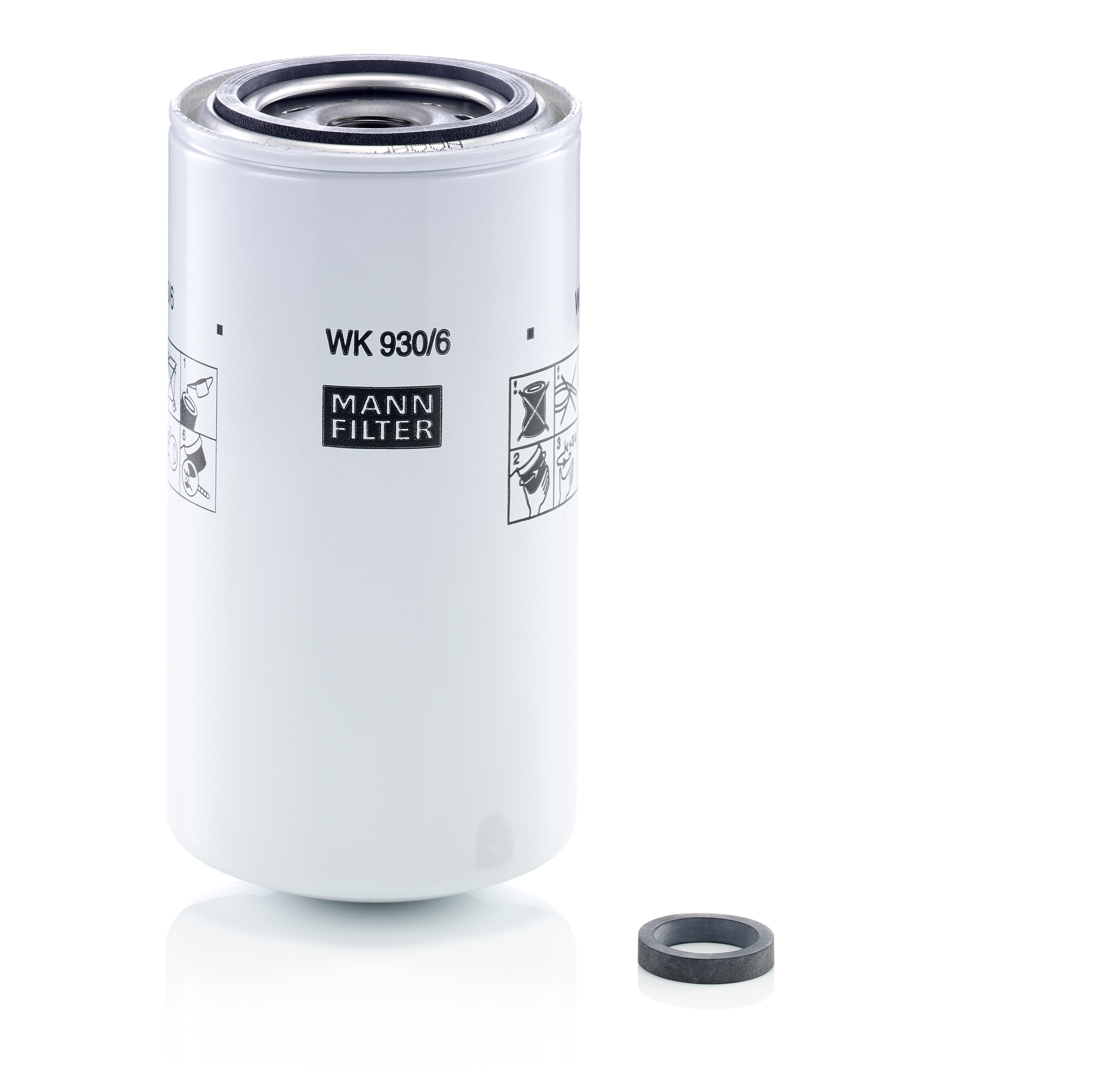 MANN-FILTER WK 930/6 x 93mm for FORD VAG