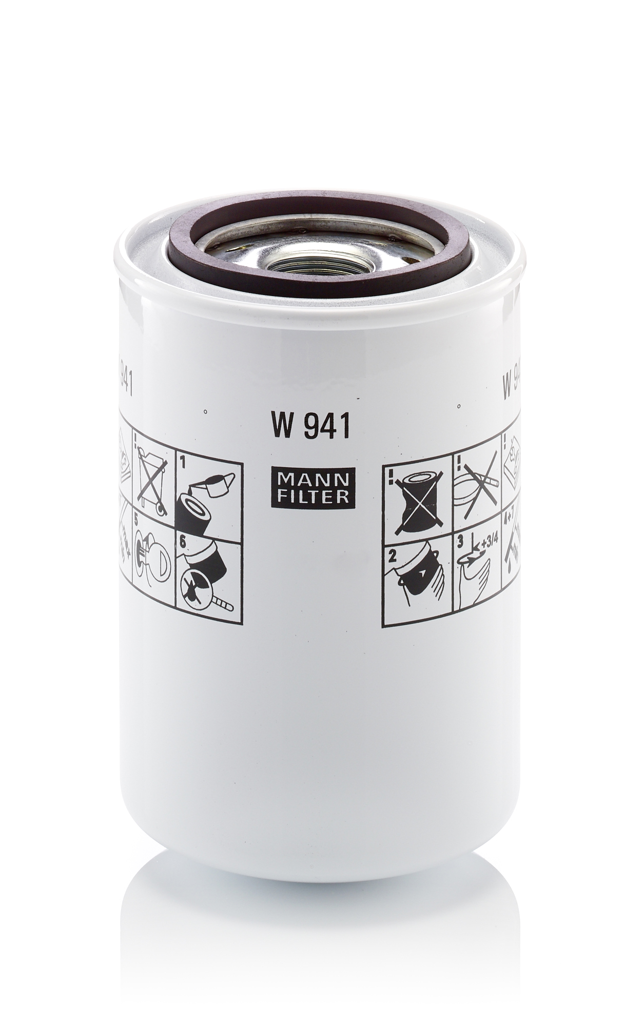MANN-FILTER Filter, arbejdshydraulik W 941