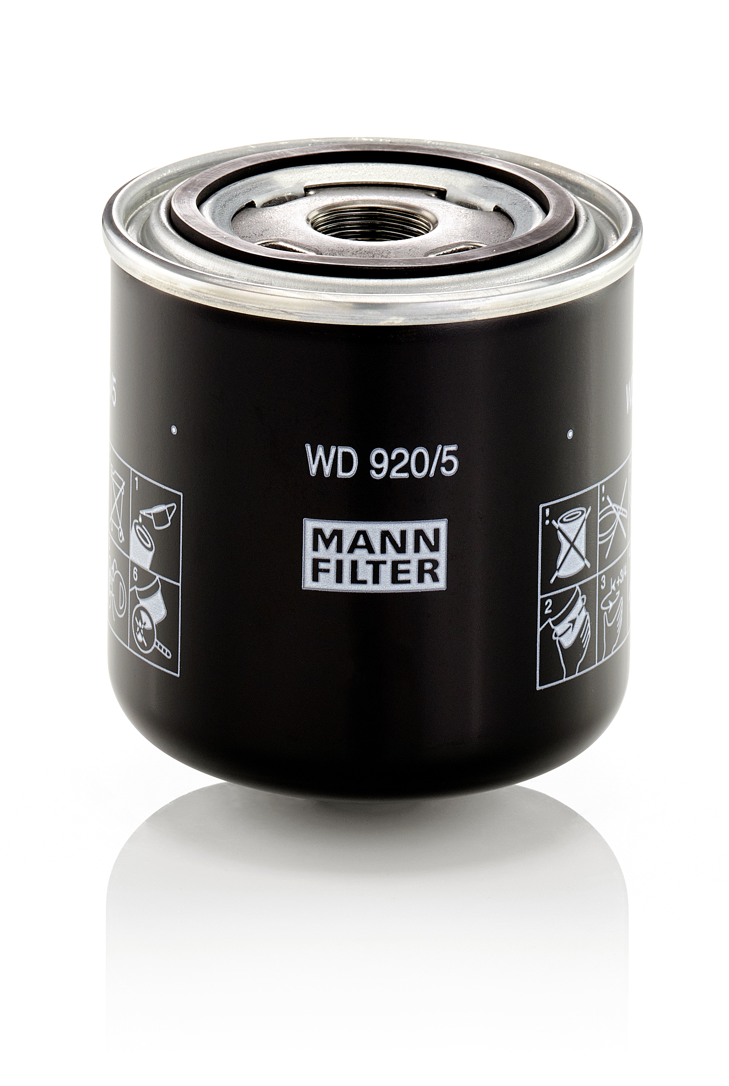 MANN-FILTER Filter, arbejdshydraulik WD 920/5