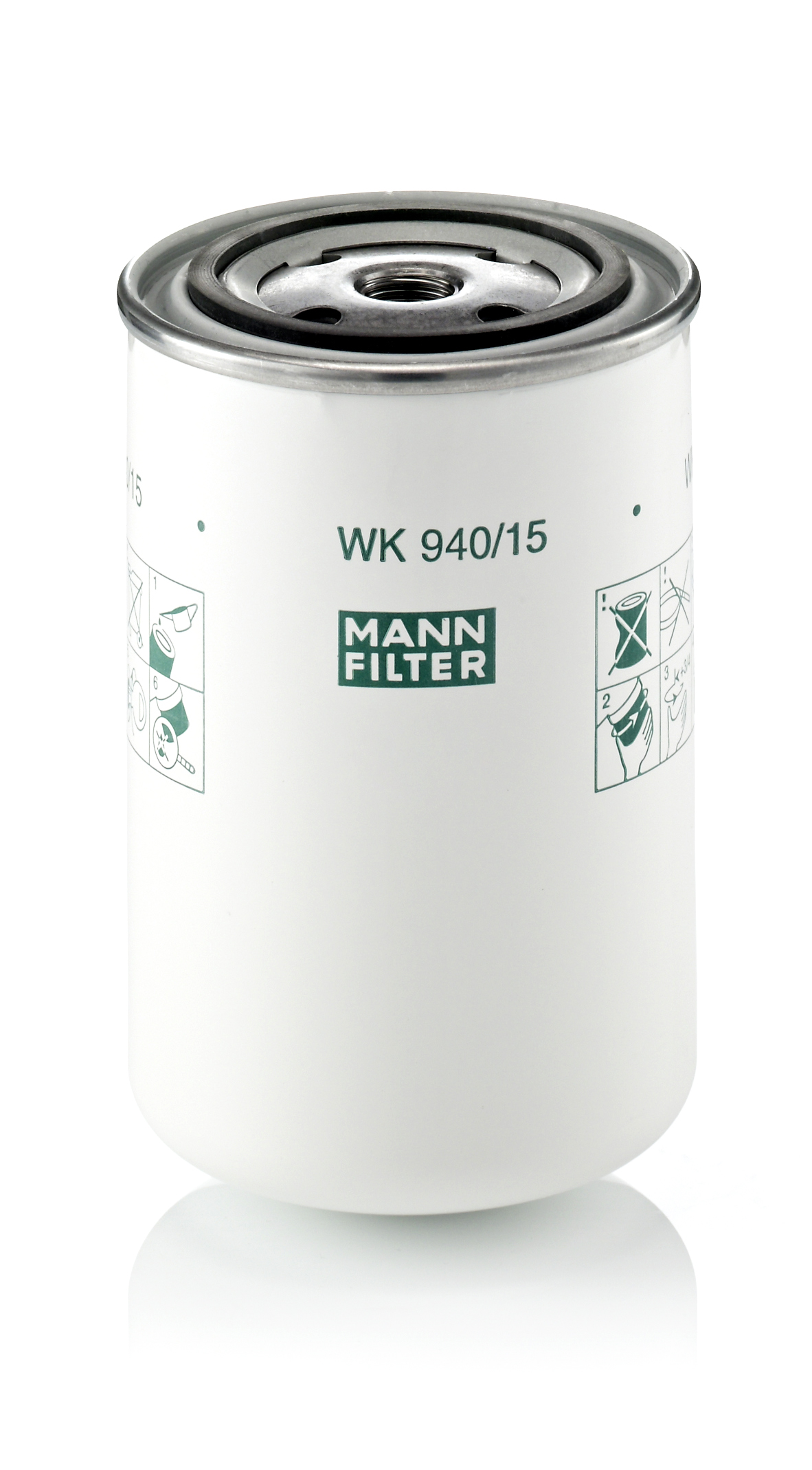 MANN-FILTER WK 940/15 93mm for IVECO RENAULT TRUCKS