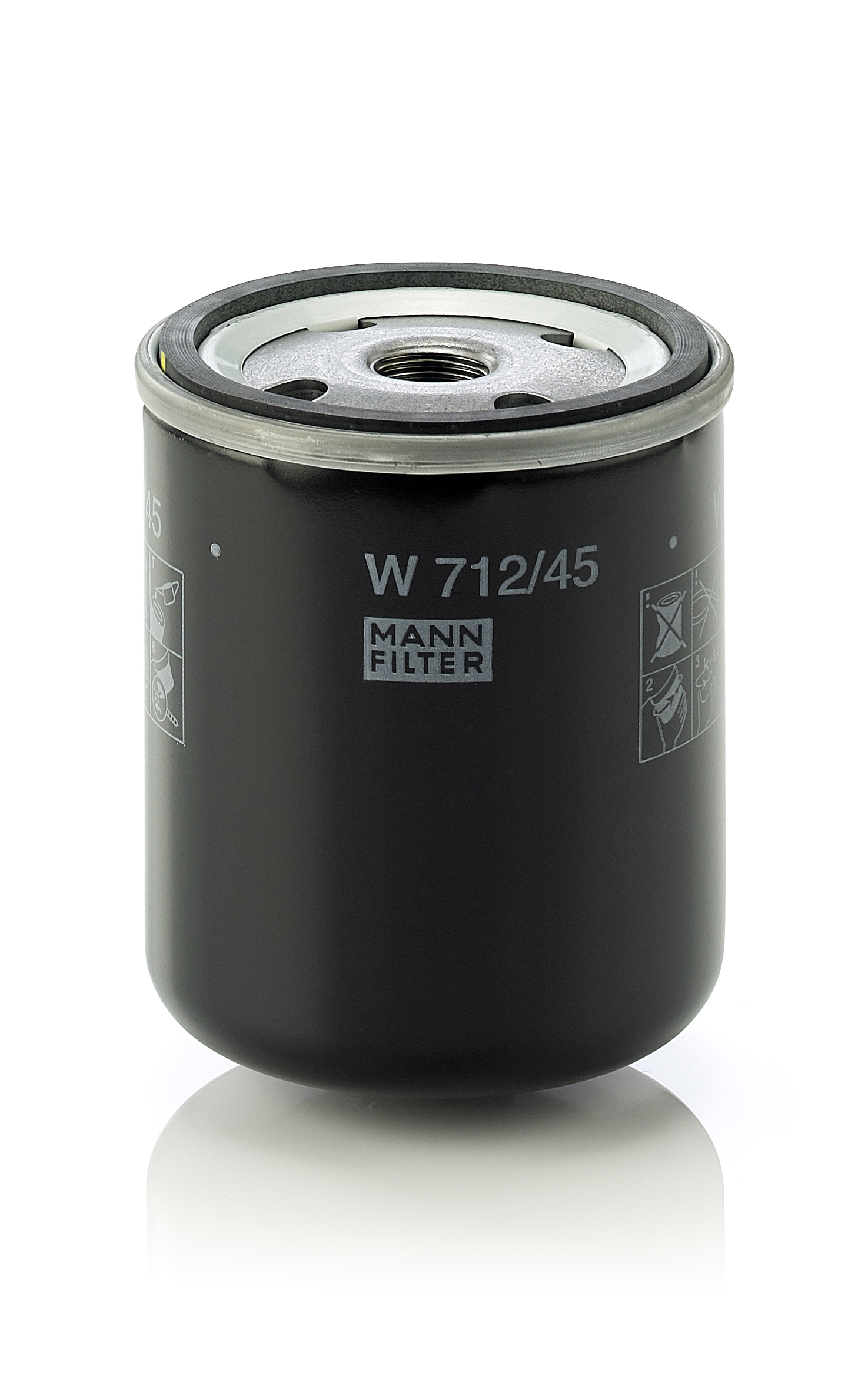 MANN-FILTER W 712/45 76mm for HUSQVARNA