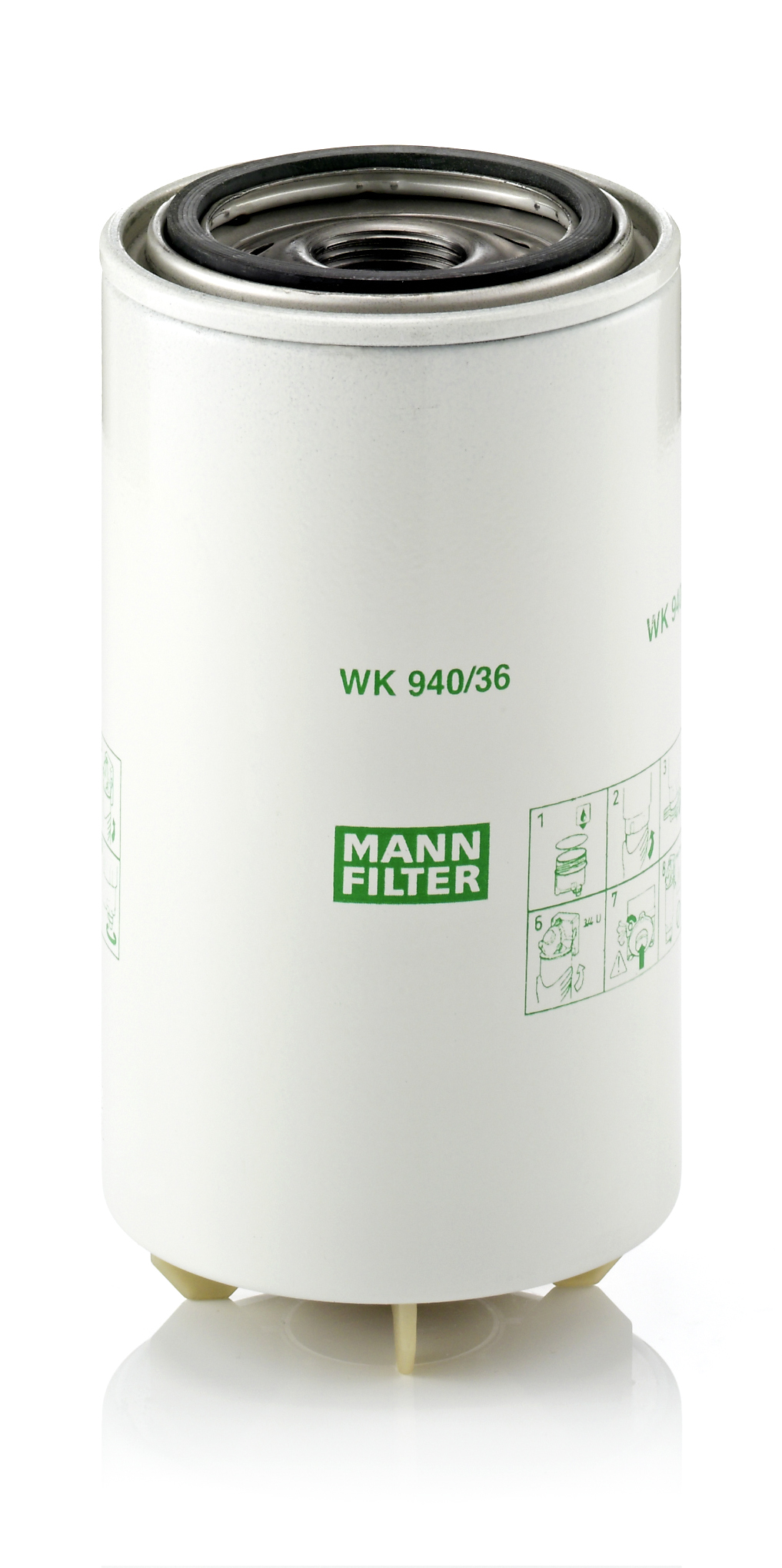 MANN-FILTER WK 940/36 x 93mm for IRISBUS