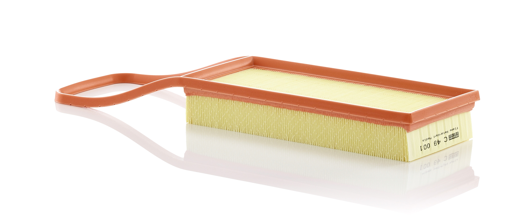MANN-FILTER Luftfilter c49001 Filterindsats length_mm_203|Længde [mm]|484 width_mm_206|Bredde [mm]|136 height_mm_209|Højde [mm]|50 50mm for BMW