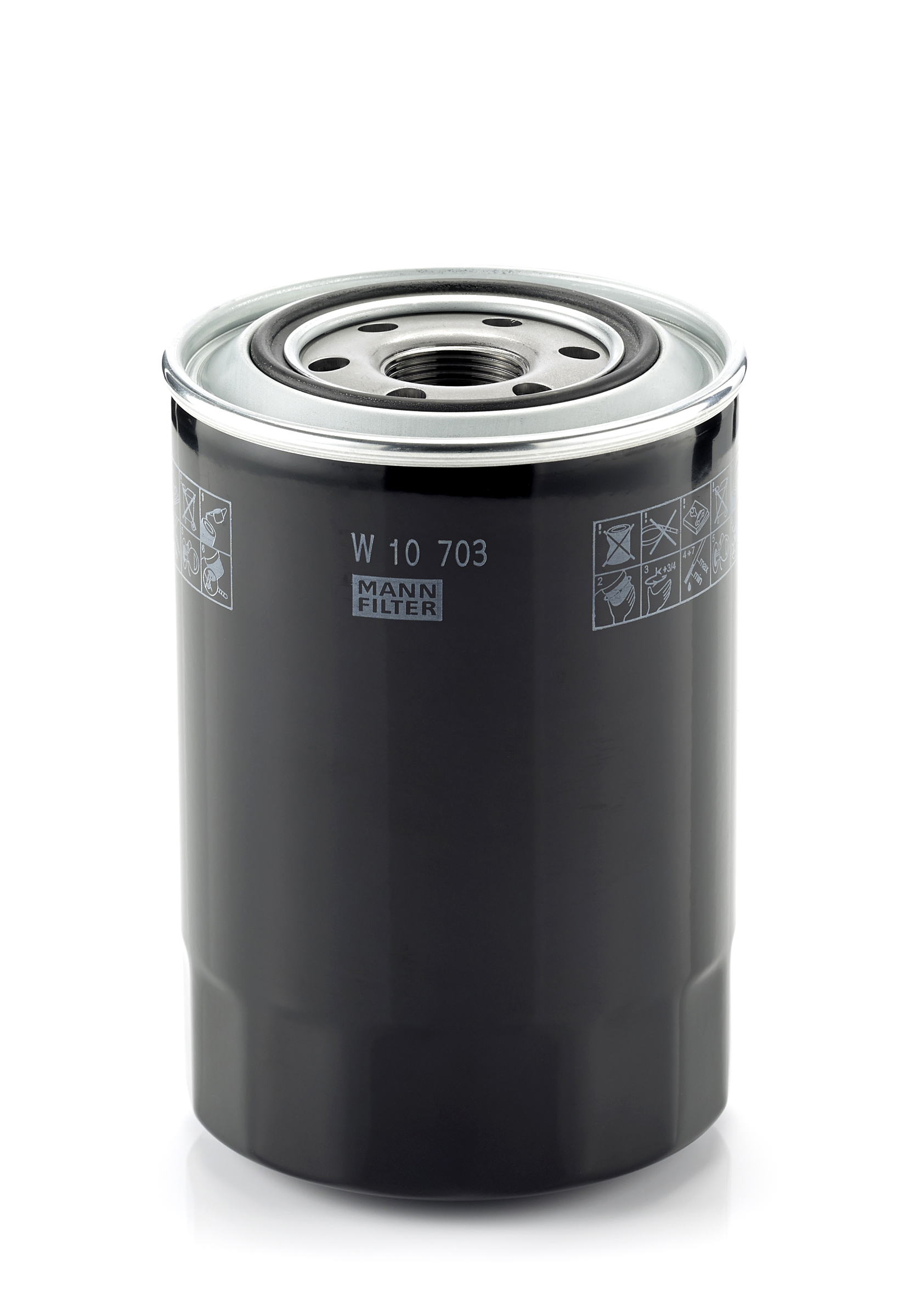 MANN-FILTER W 10 703 102mm for HYUNDAI