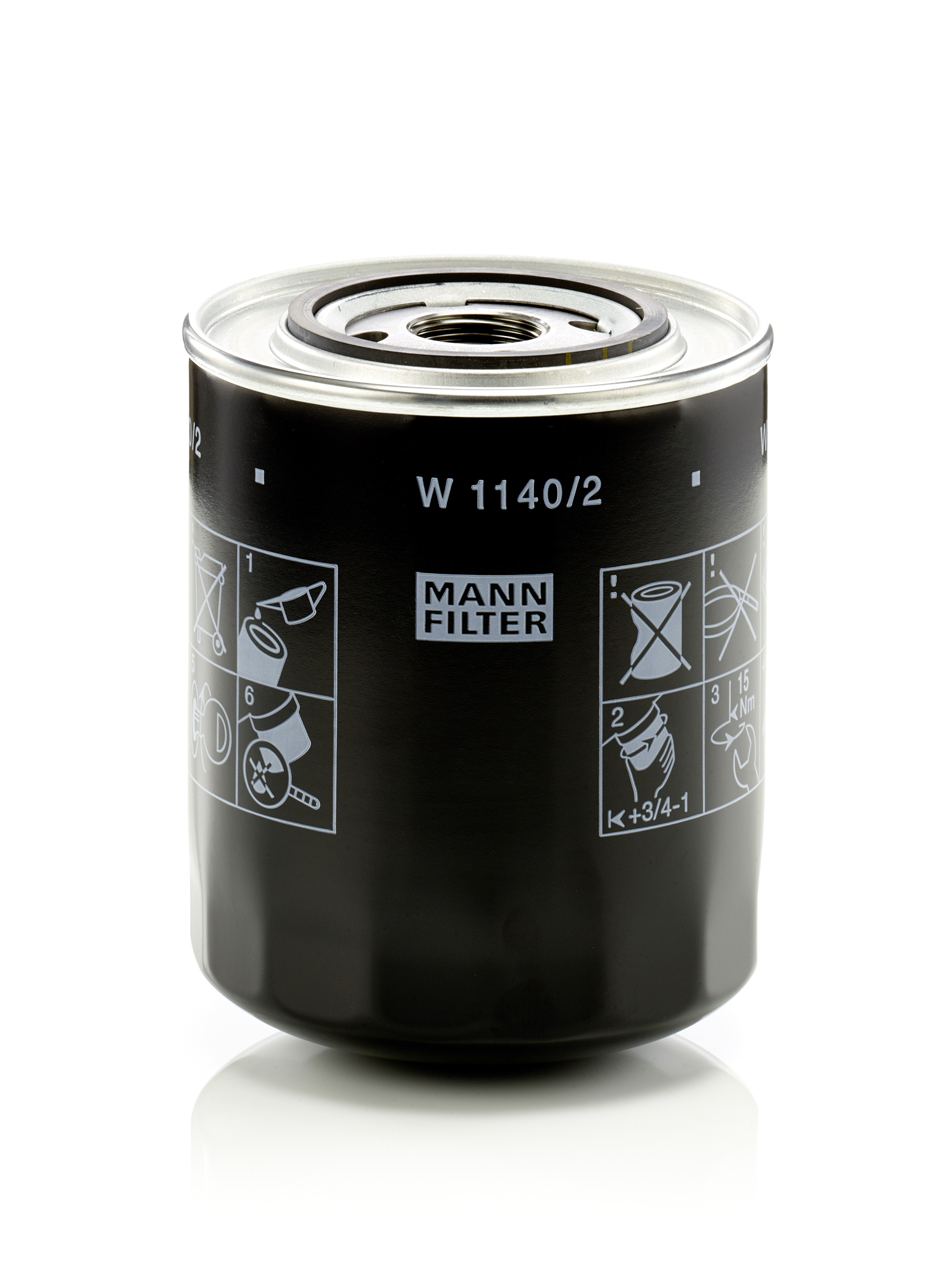 MANN-FILTER W 1140/2 108mm for VOLVO FORD