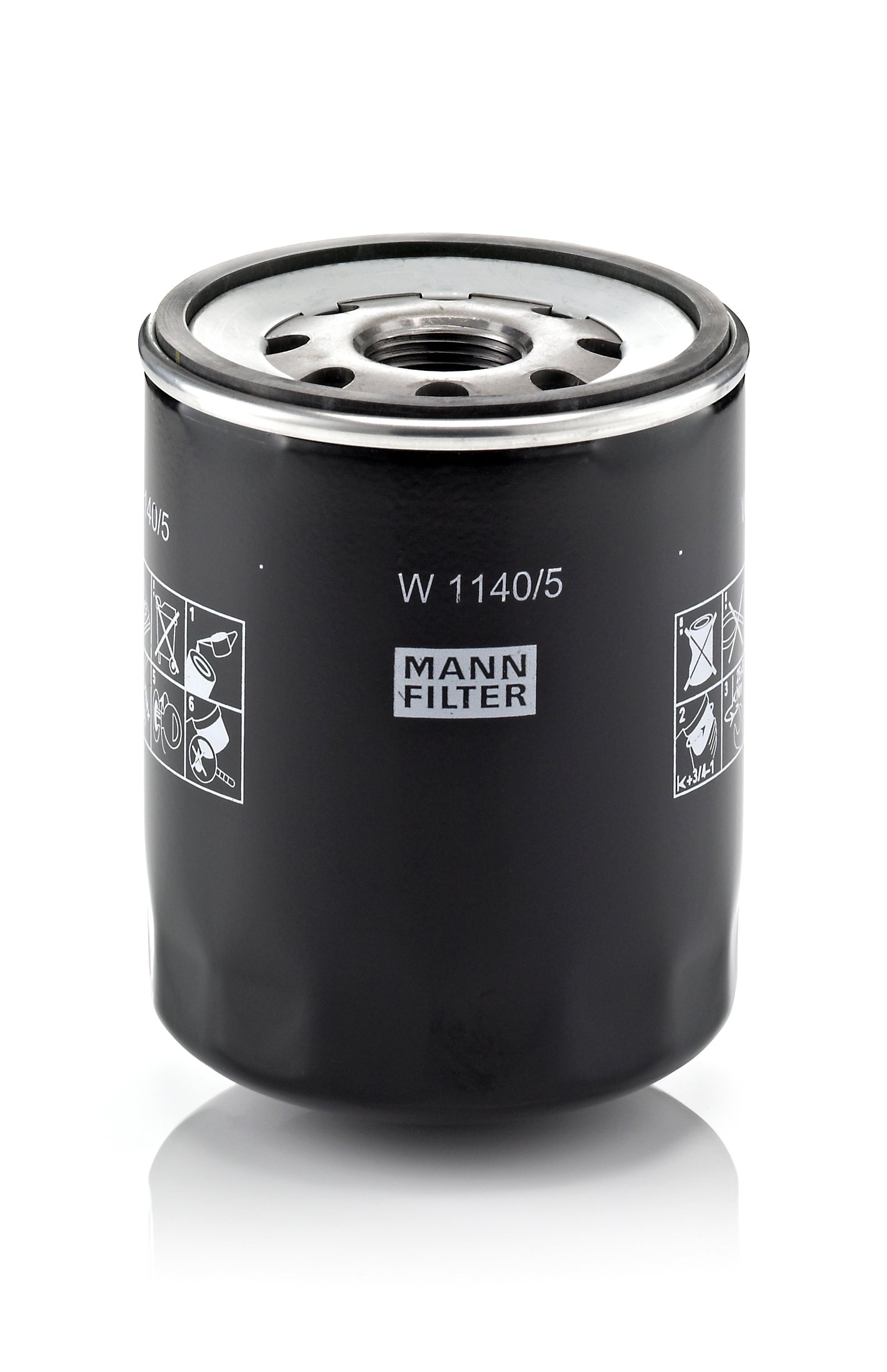 MANN-FILTER W 1140/5 108mm for IVECO