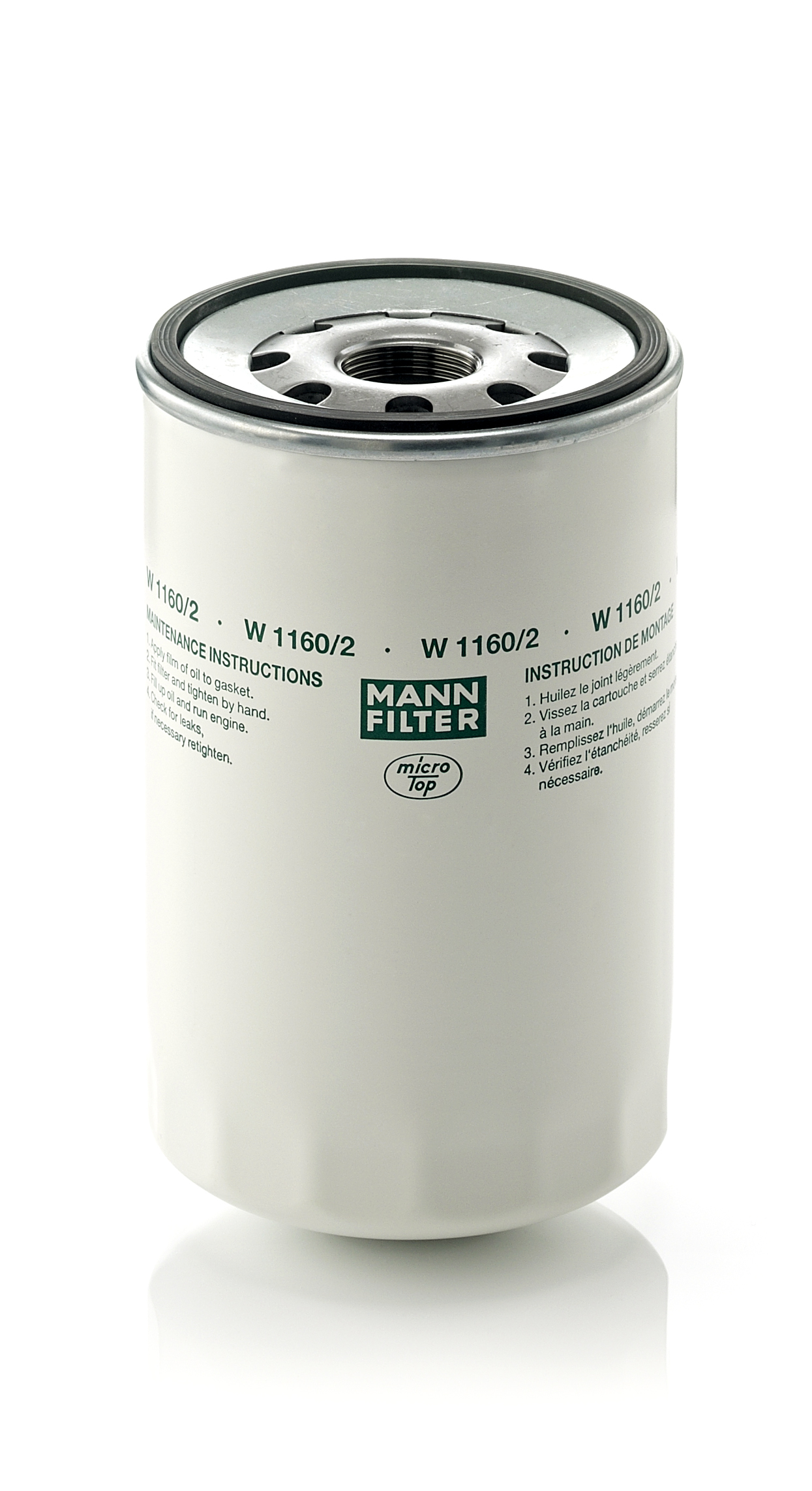 MANN-FILTER W 1160/2 108mm for RENAULT TRUCKS IRISBUS