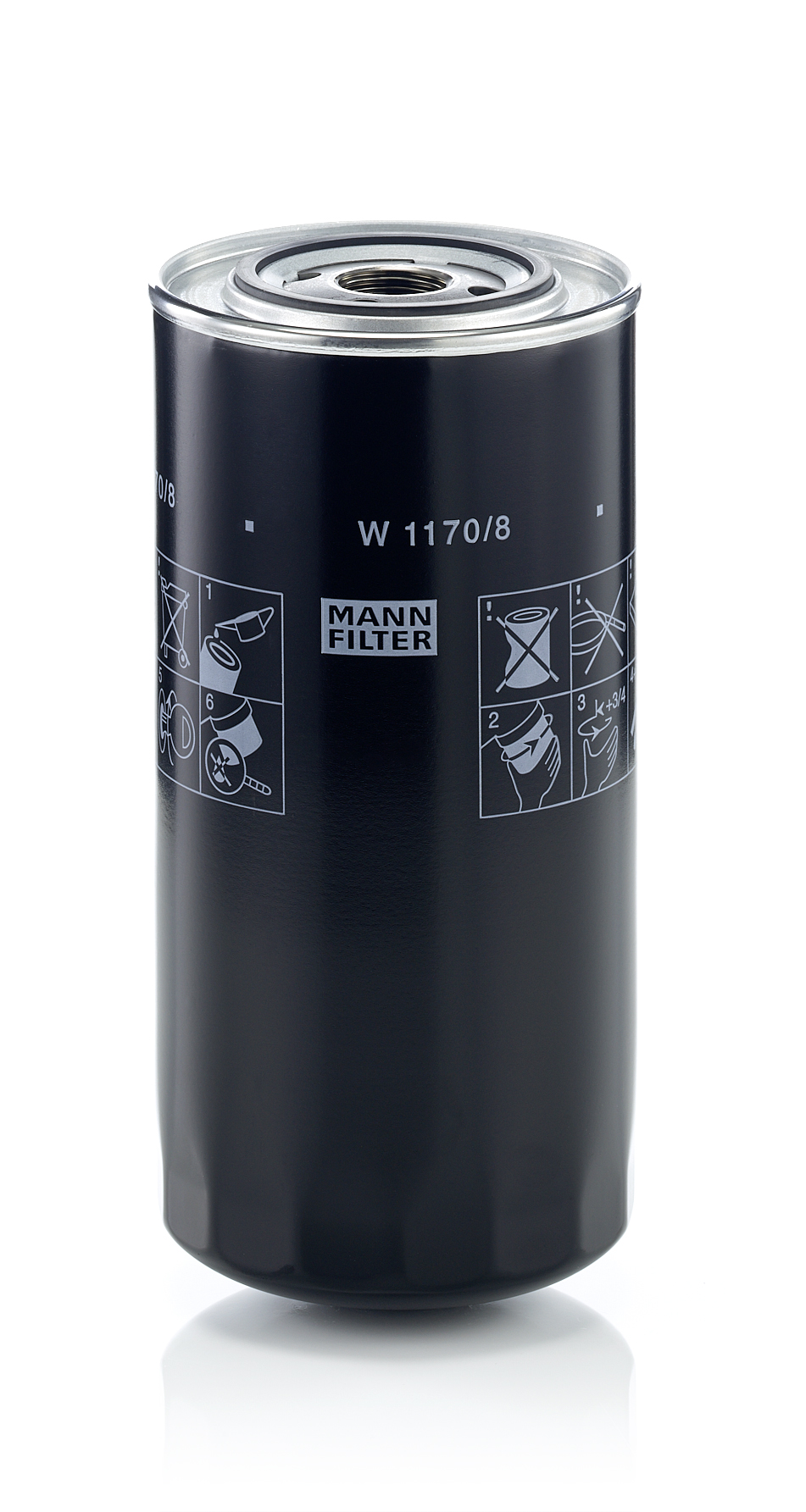 MANN-FILTER W 1170 108mm for IVECO VOLVO FIAT VAG MWM RENAULT TRUCKS